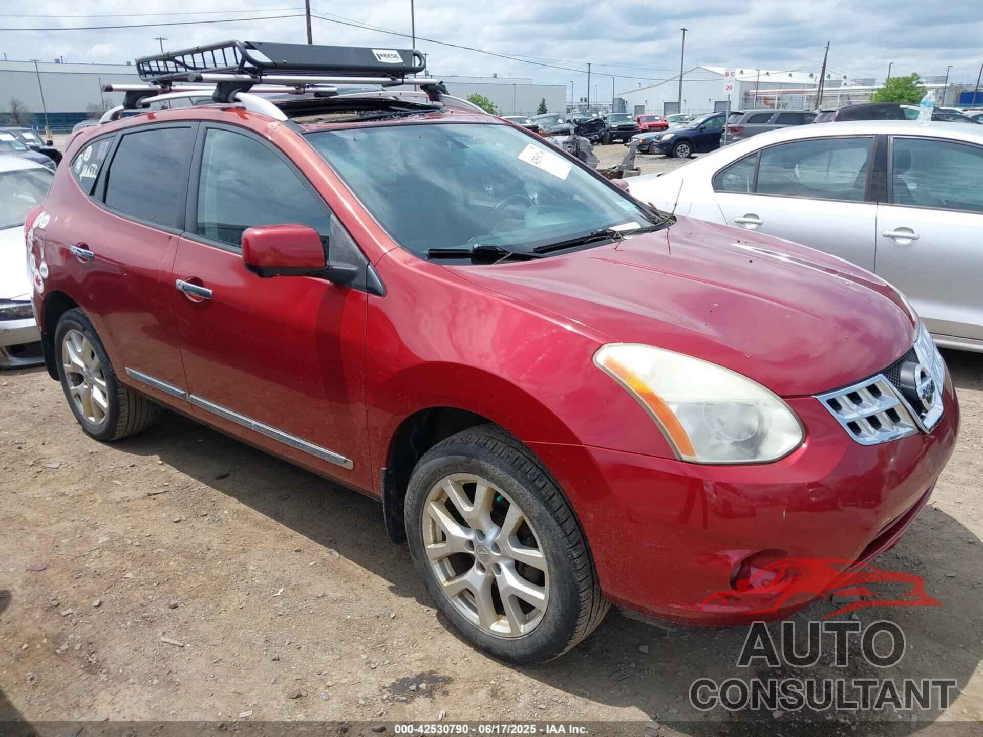 NISSAN ROGUE 2012 - JN8AS5MV3CW395847