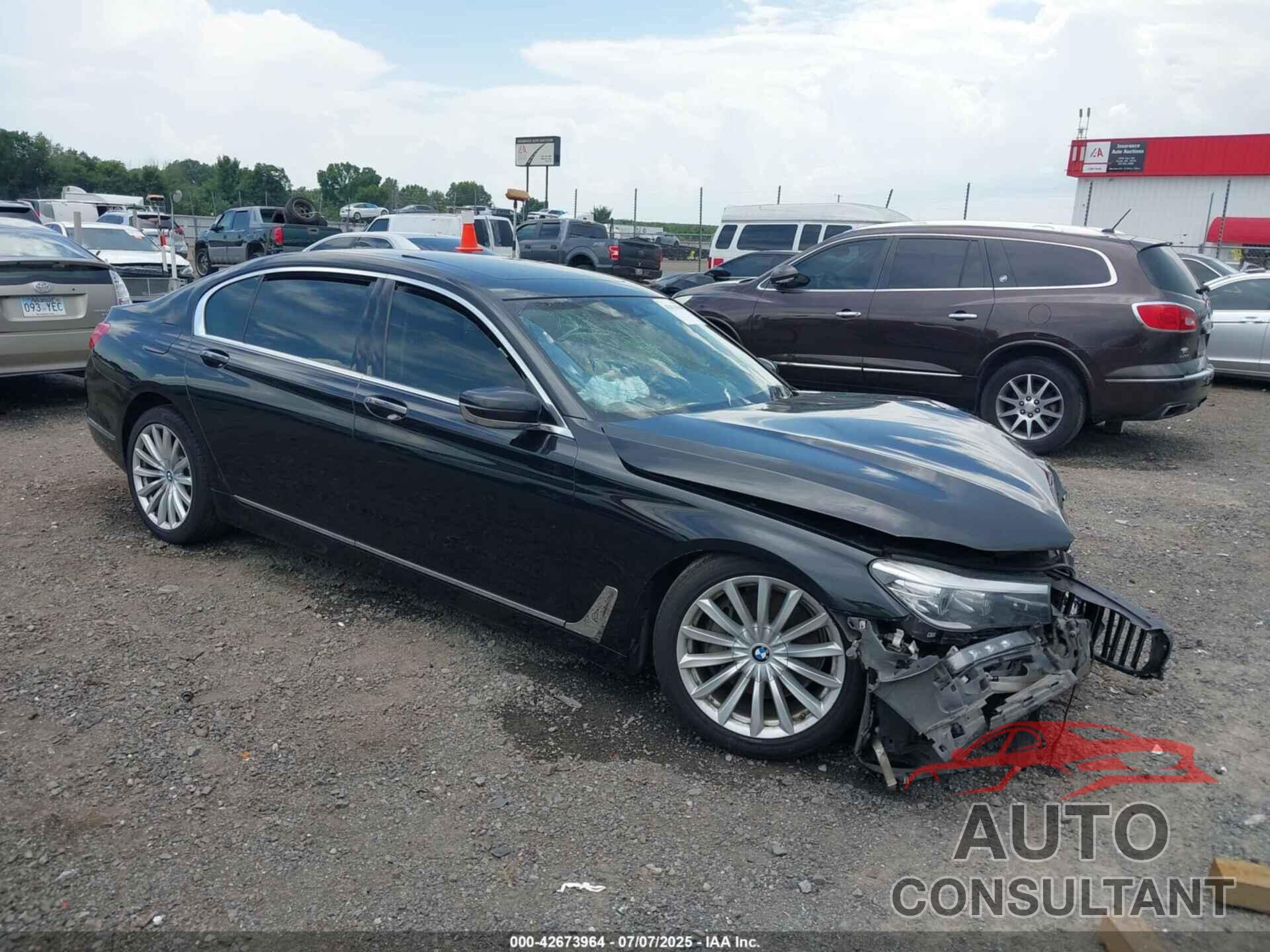 BMW 740I 2017 - WBA7E4C59HGU99556