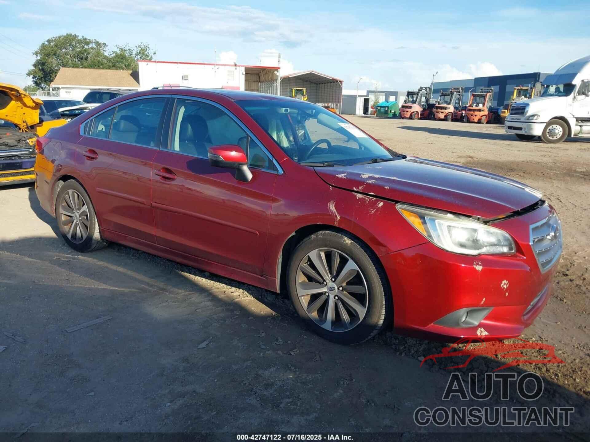 SUBARU LEGACY 2015 - 4S3BNAN60F3032340