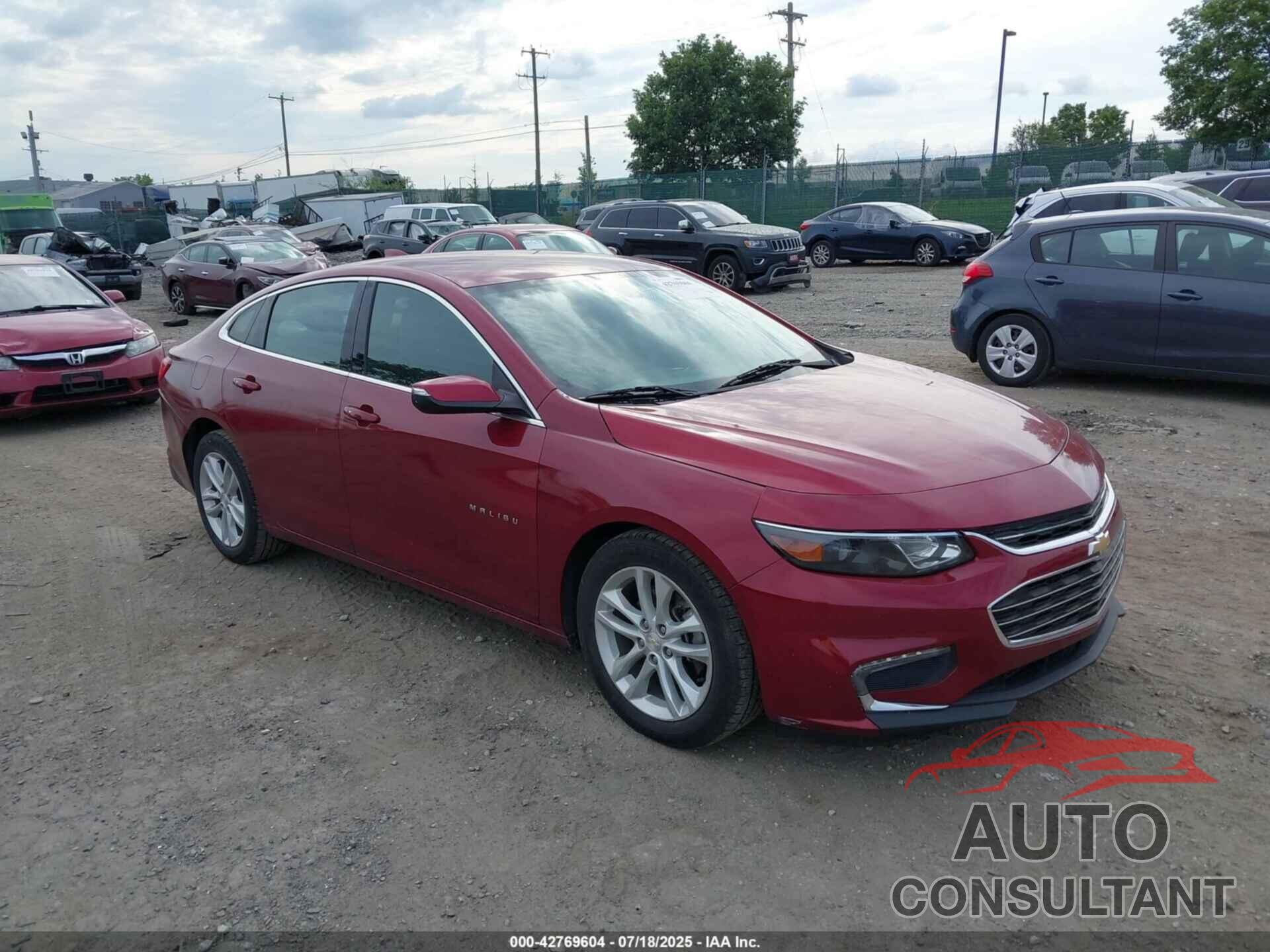 CHEVROLET MALIBU 2017 - 1G1ZJ5SU5HF236145