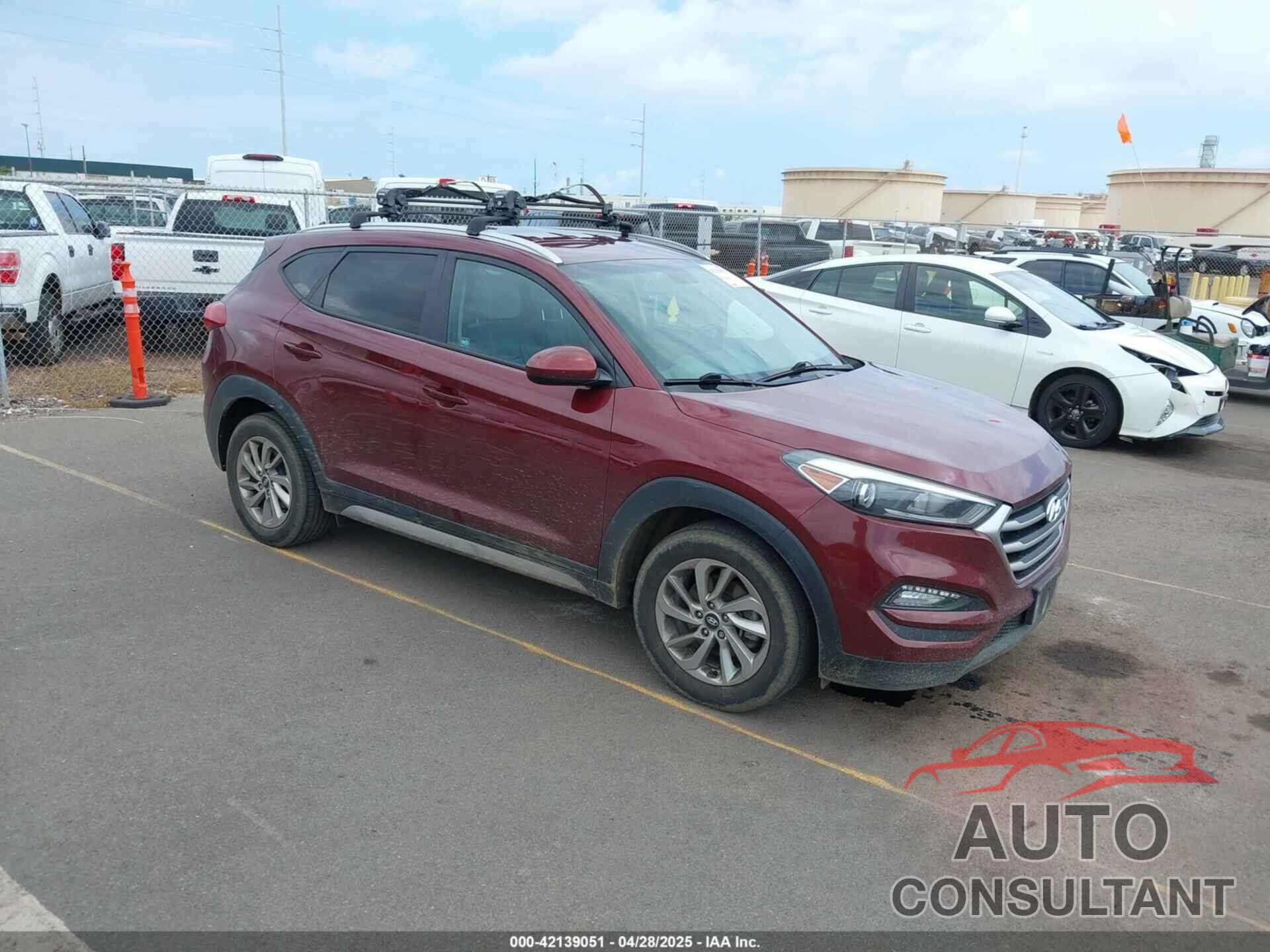 HYUNDAI TUCSON 2017 - KM8J33A42HU357078