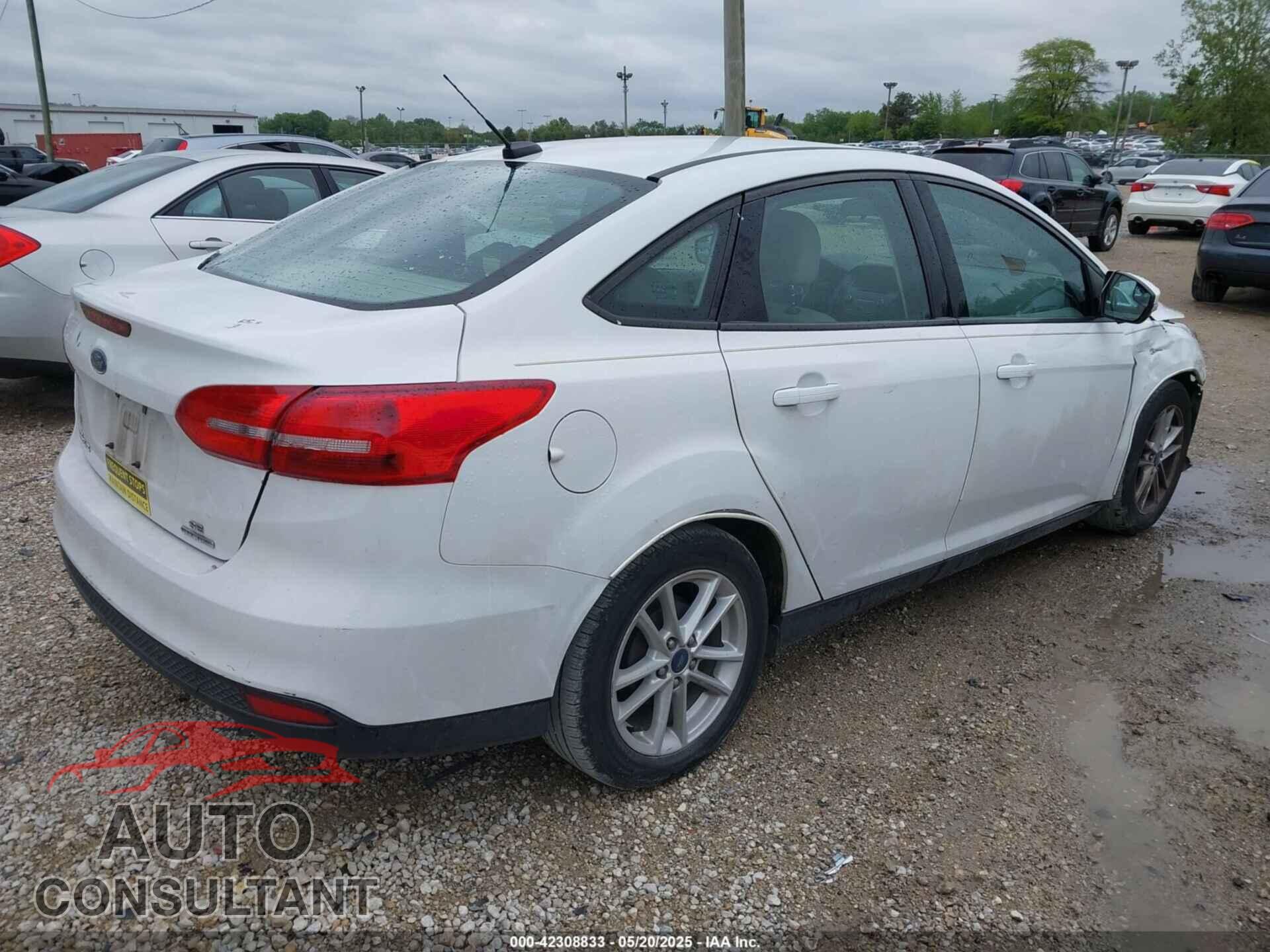 FORD FOCUS 2016 - 1FADP3F27GL343247