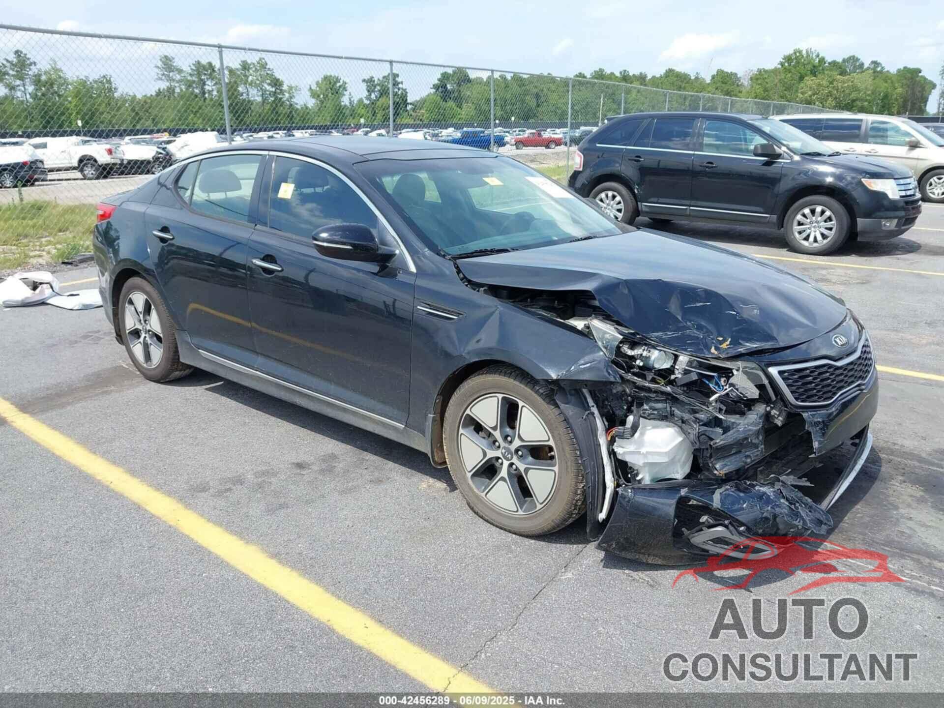 KIA OPTIMA HYBRID 2012 - KNAGM4AD6C5036484