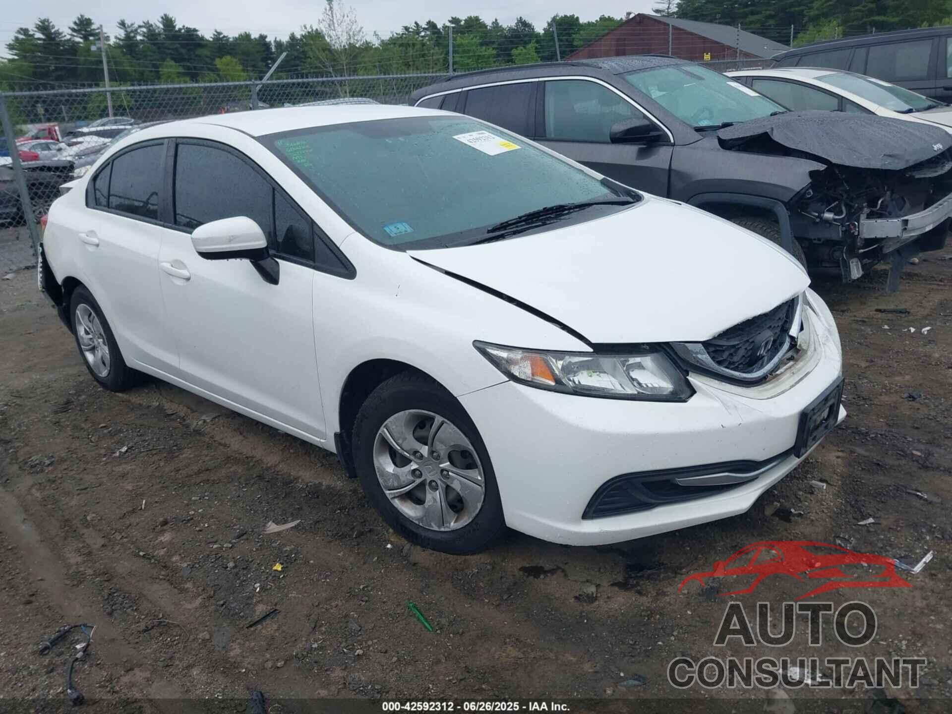 HONDA CIVIC 2014 - 19XFB2F53EE007378