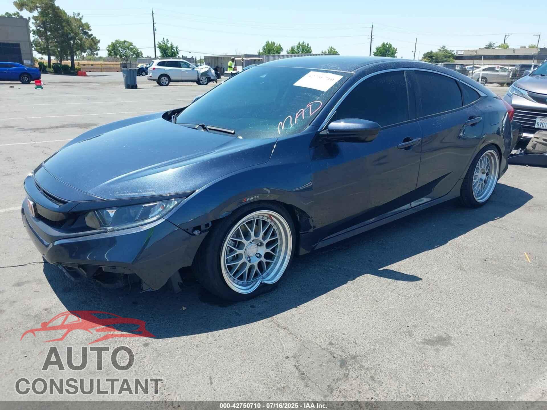HONDA CIVIC 2020 - 19XFC2F67LE209191