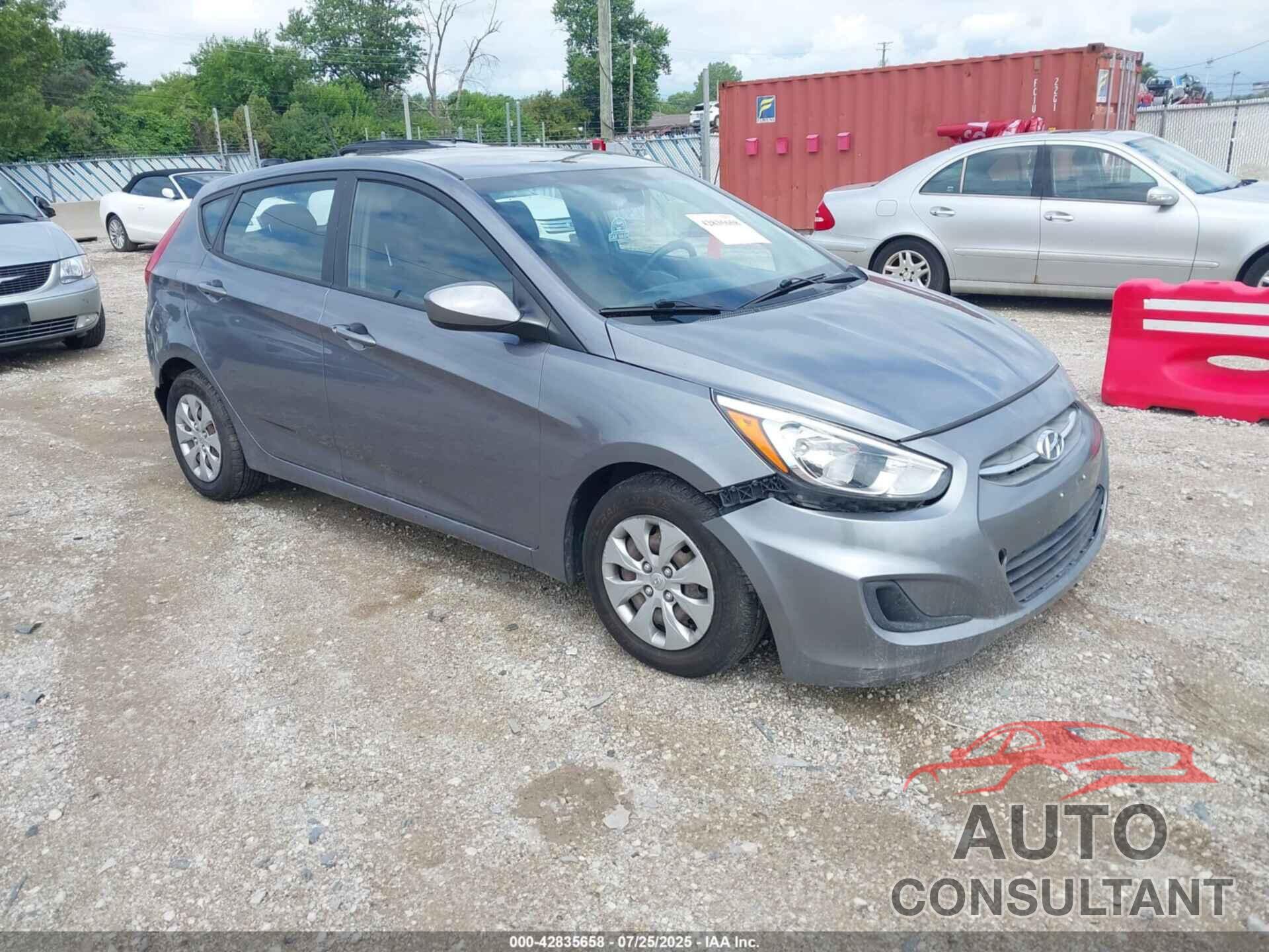 HYUNDAI ACCENT 2015 - KMHCT5AE7FU219305