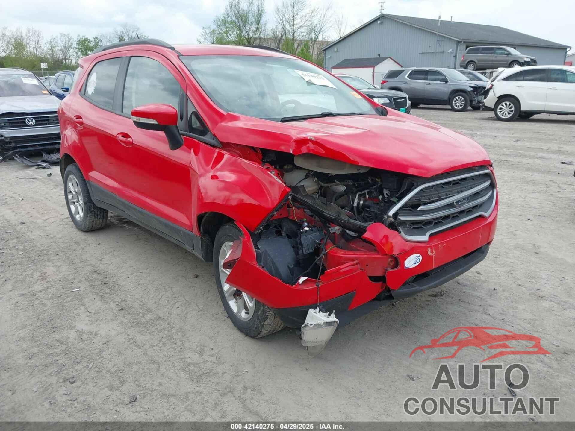 FORD ECOSPORT 2019 - MAJ3S2GE4KC306243