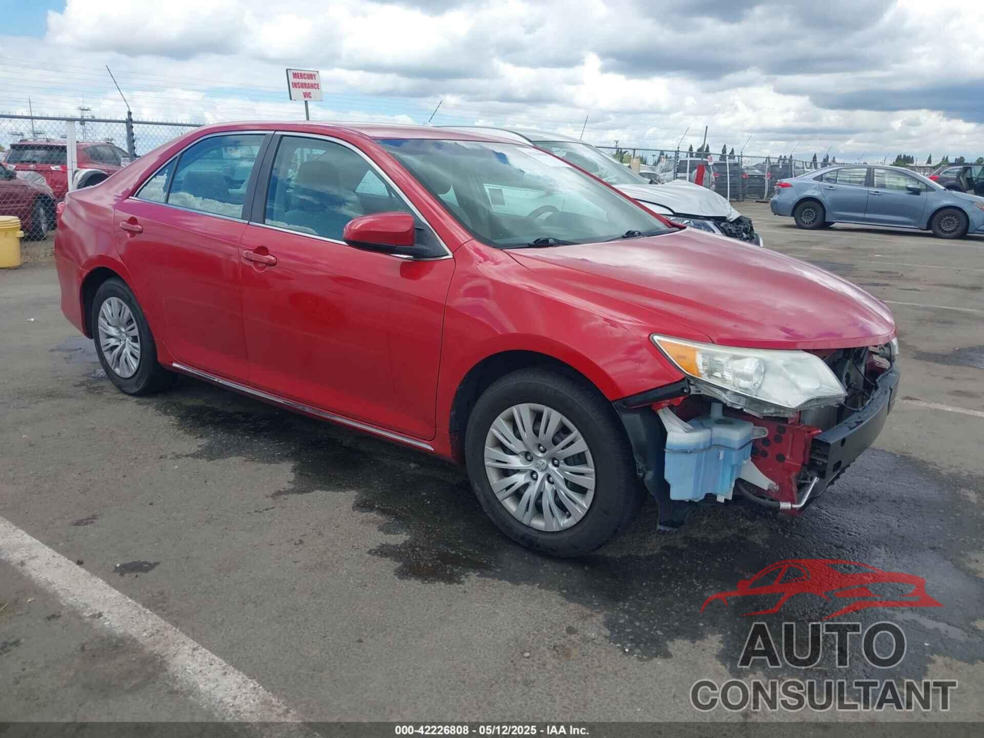 TOYOTA CAMRY 2012 - 4T4BF1FK5CR271303