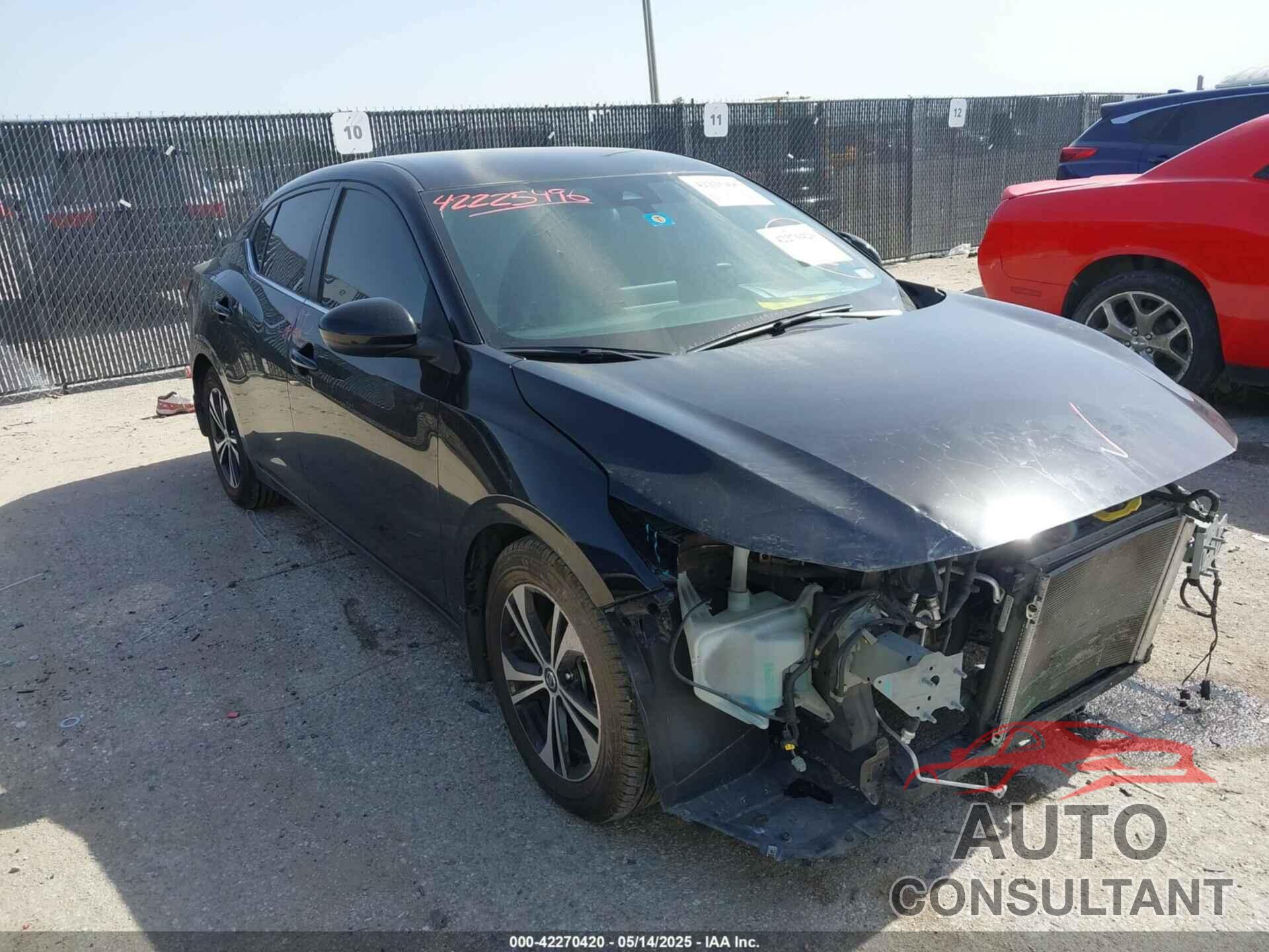 NISSAN SENTRA 2022 - 3N1AB8CV7NY297756