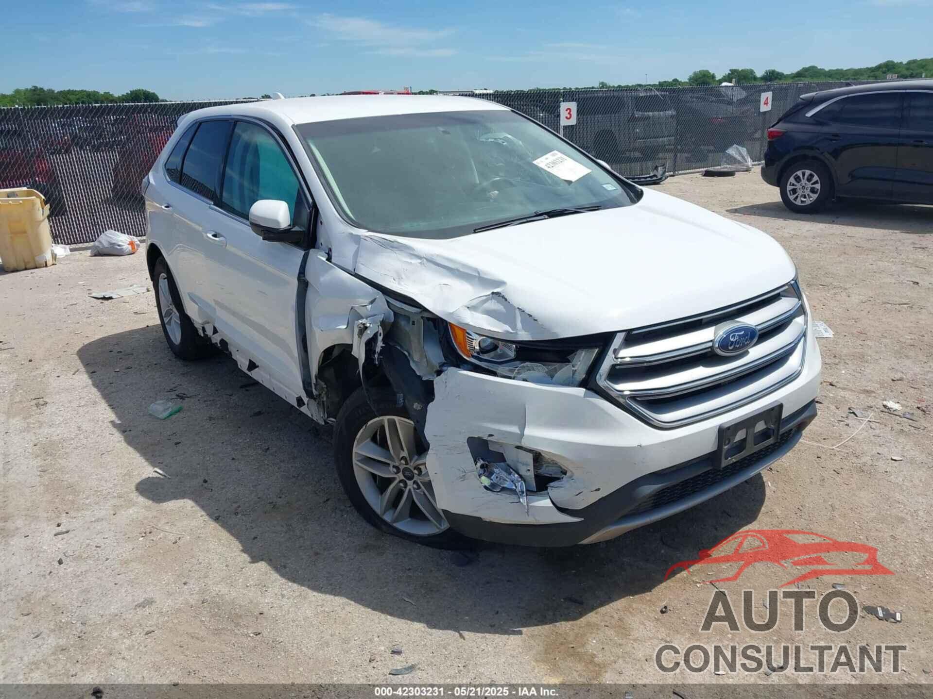 FORD EDGE 2017 - 2FMPK3J9XHBB46287