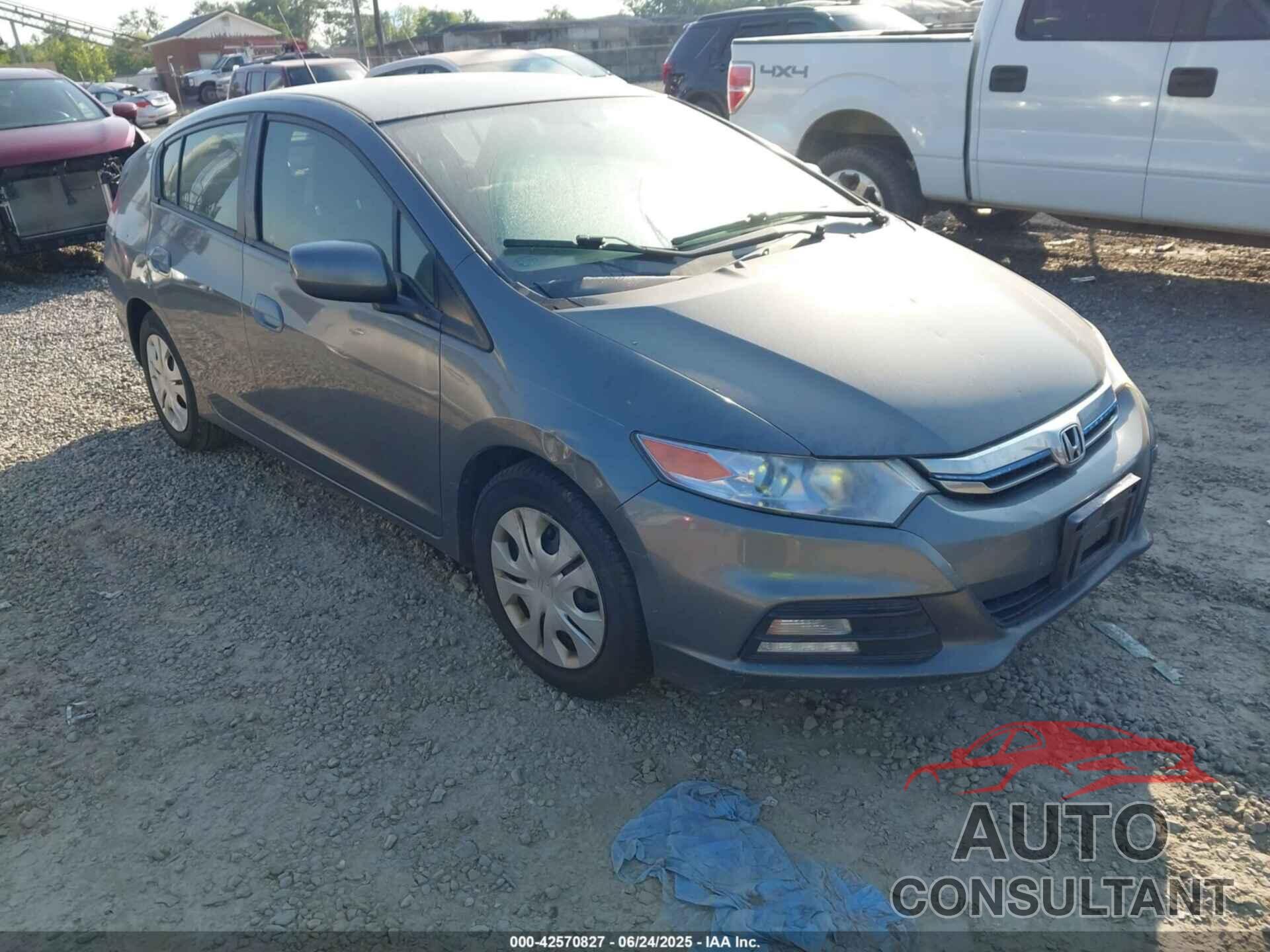 HONDA INSIGHT 2012 - JHMZE2H37CS006050