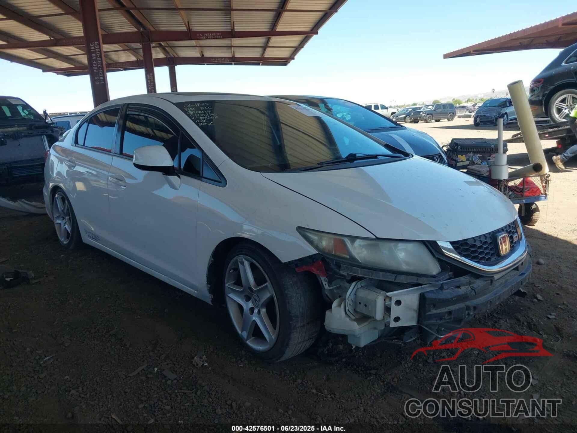 HONDA CIVIC 2013 - 2HGFB6E56DH709207