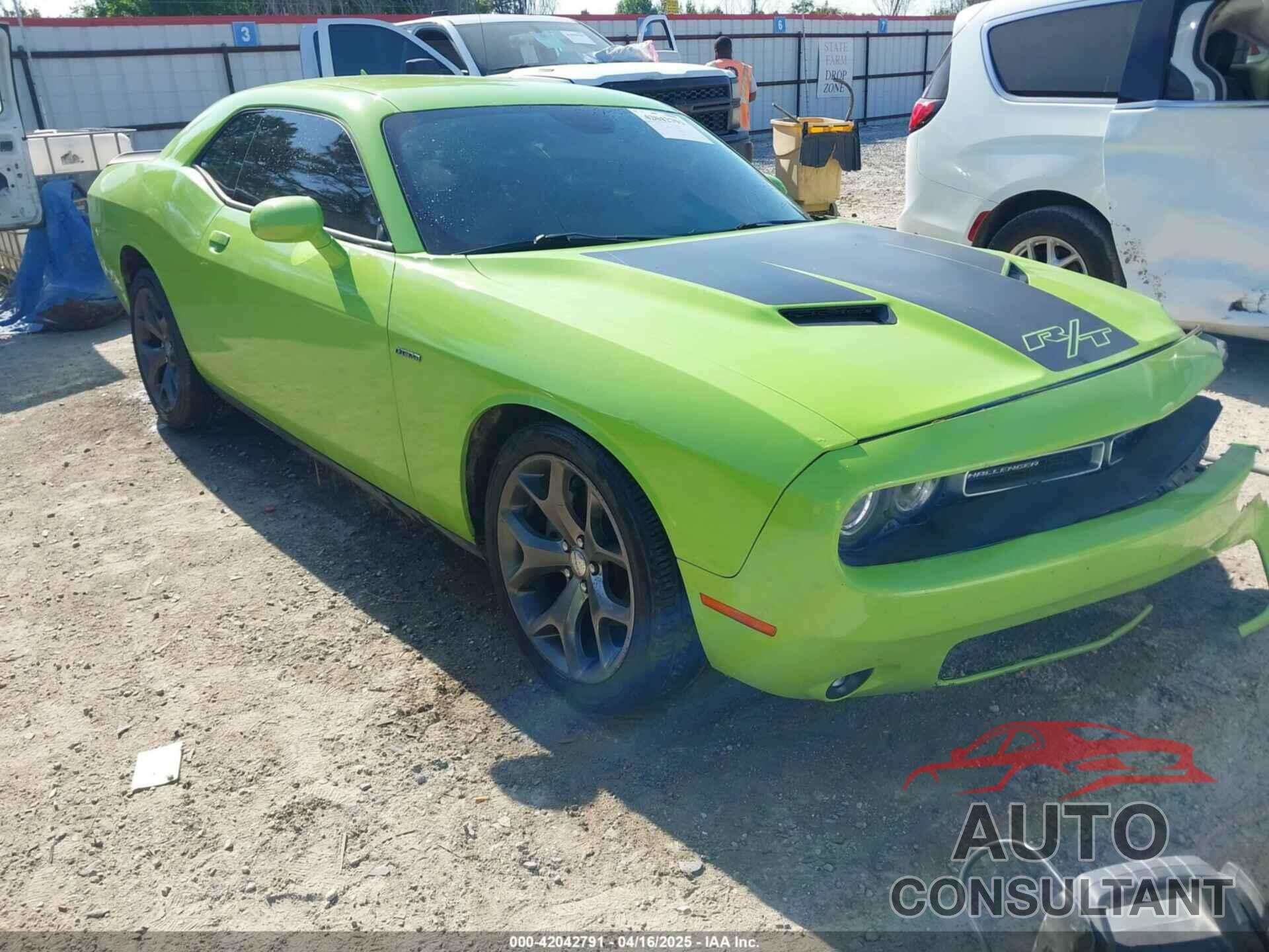DODGE CHALLENGER 2015 - 2C3CDZBT9FH843409
