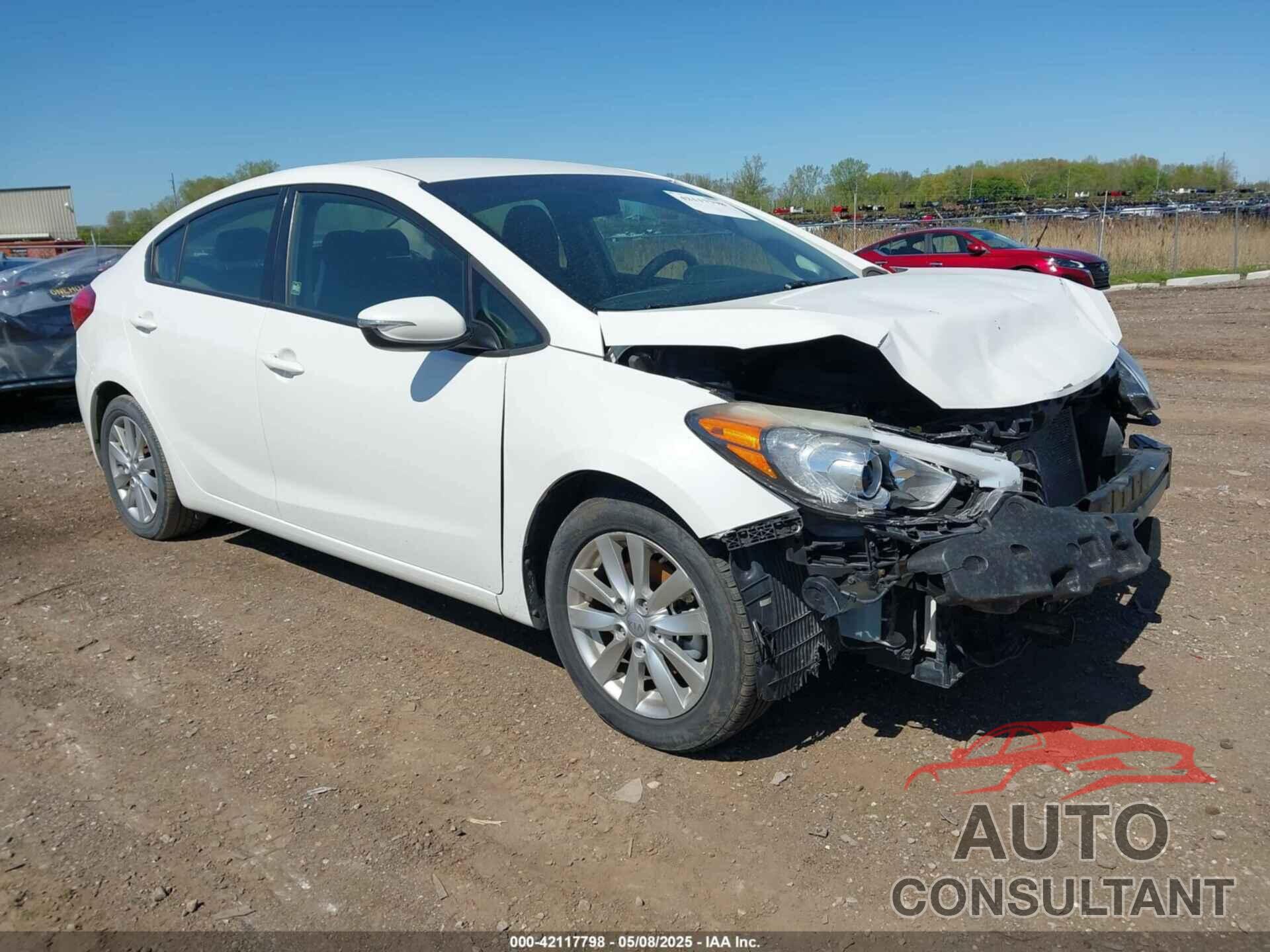 KIA FORTE 2015 - KNAFX4A66F5354999