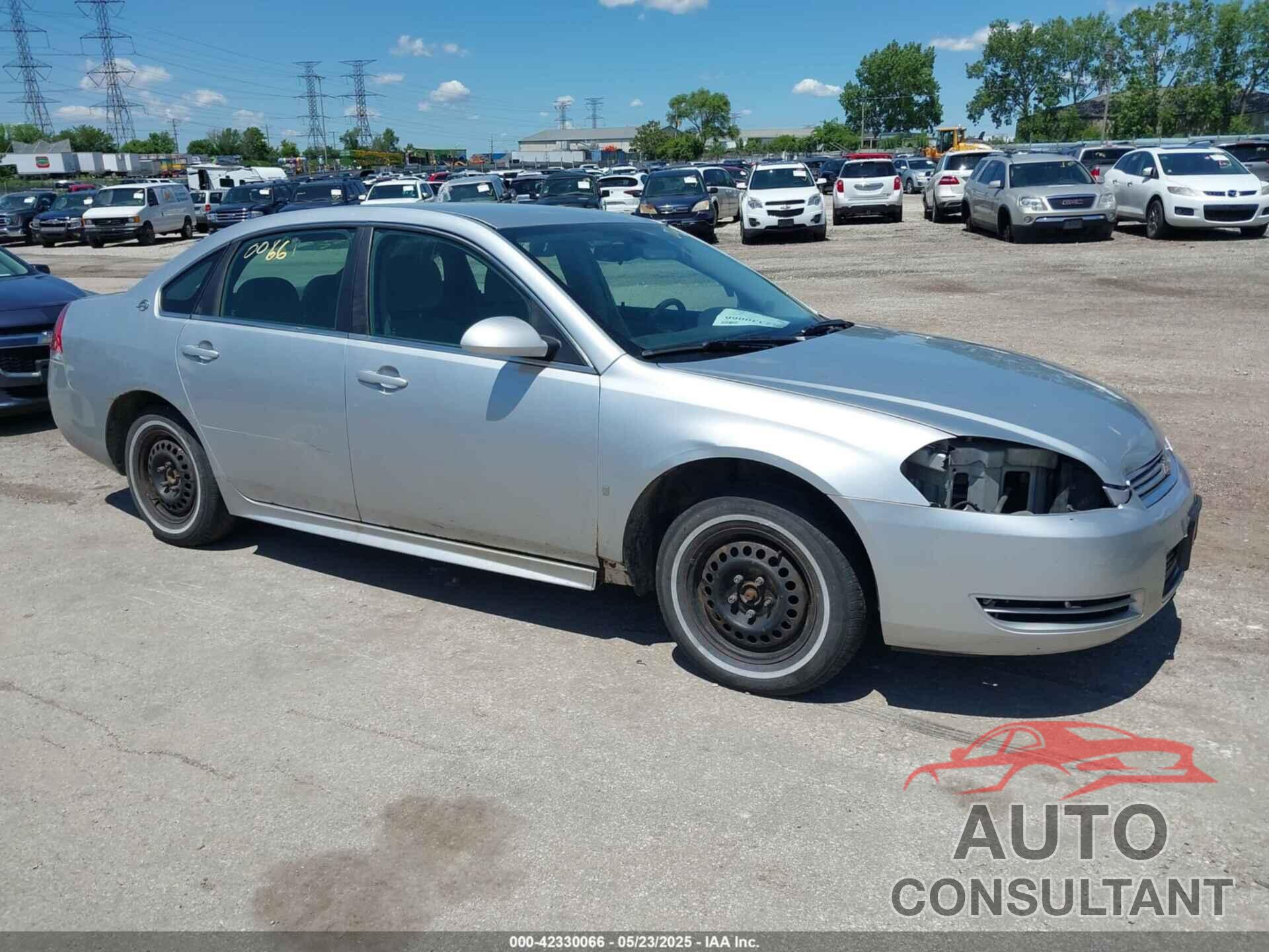 CHEVROLET IMPALA 2009 - 2G1WB57K091144778