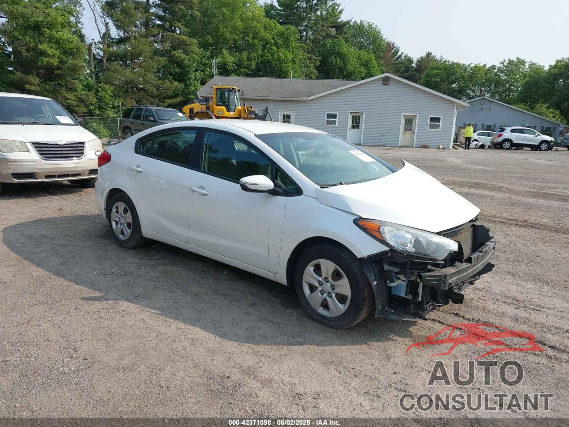 KIA FORTE 2015 - KNAFX4A68F5360044
