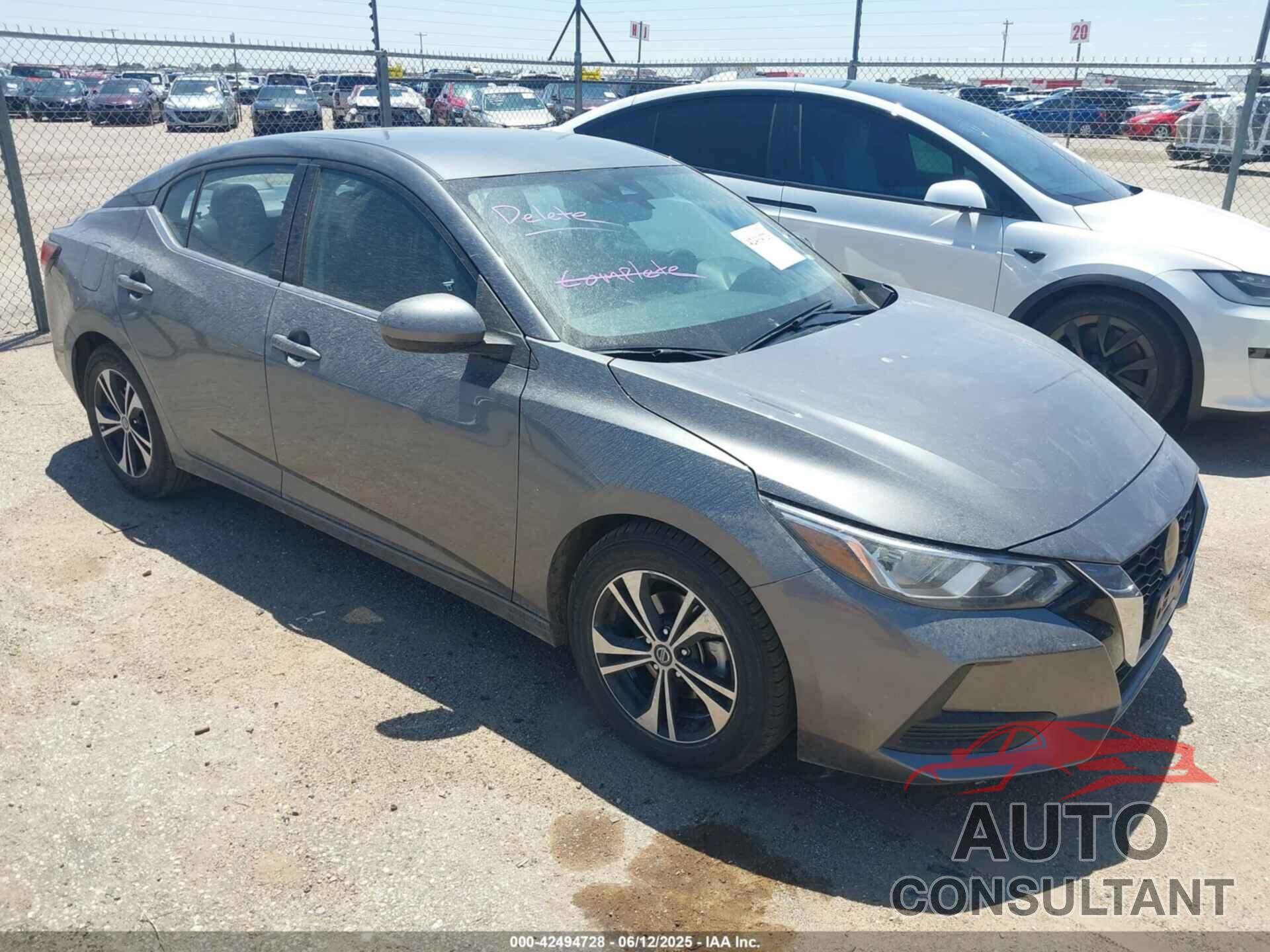 NISSAN SENTRA 2023 - 3N1AB8CV6PY287240