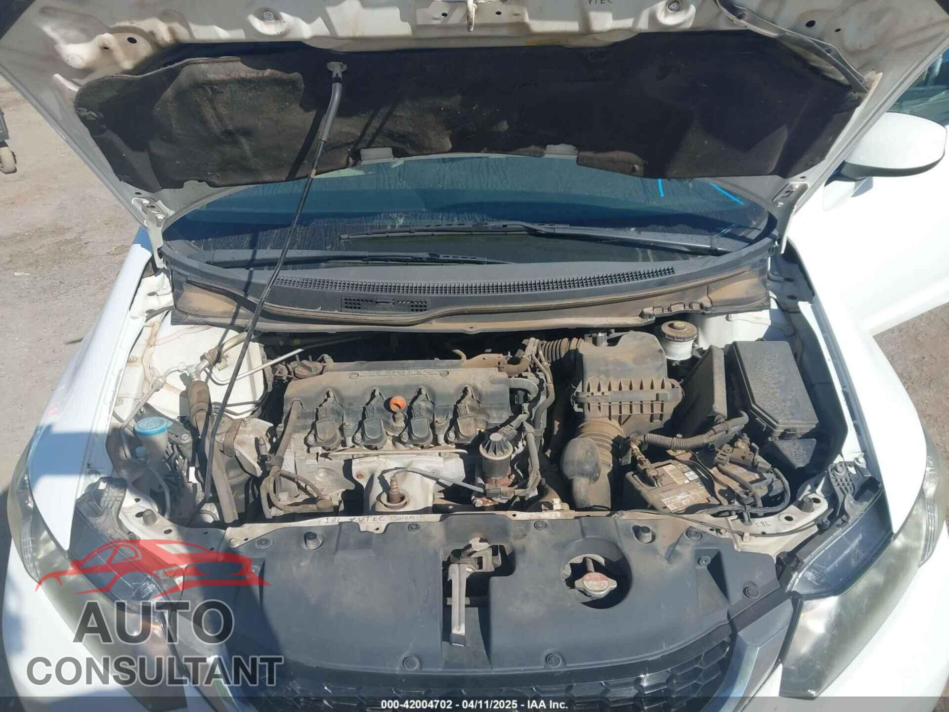 HONDA CIVIC 2013 - 19XFB2F83DE090707