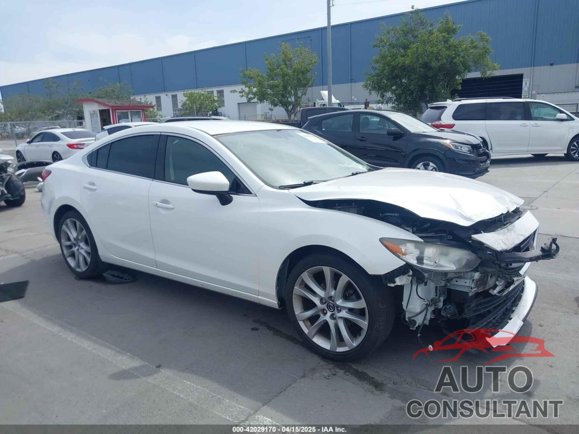 MAZDA MAZDA6 2016 - JM1GJ1V57G1429887