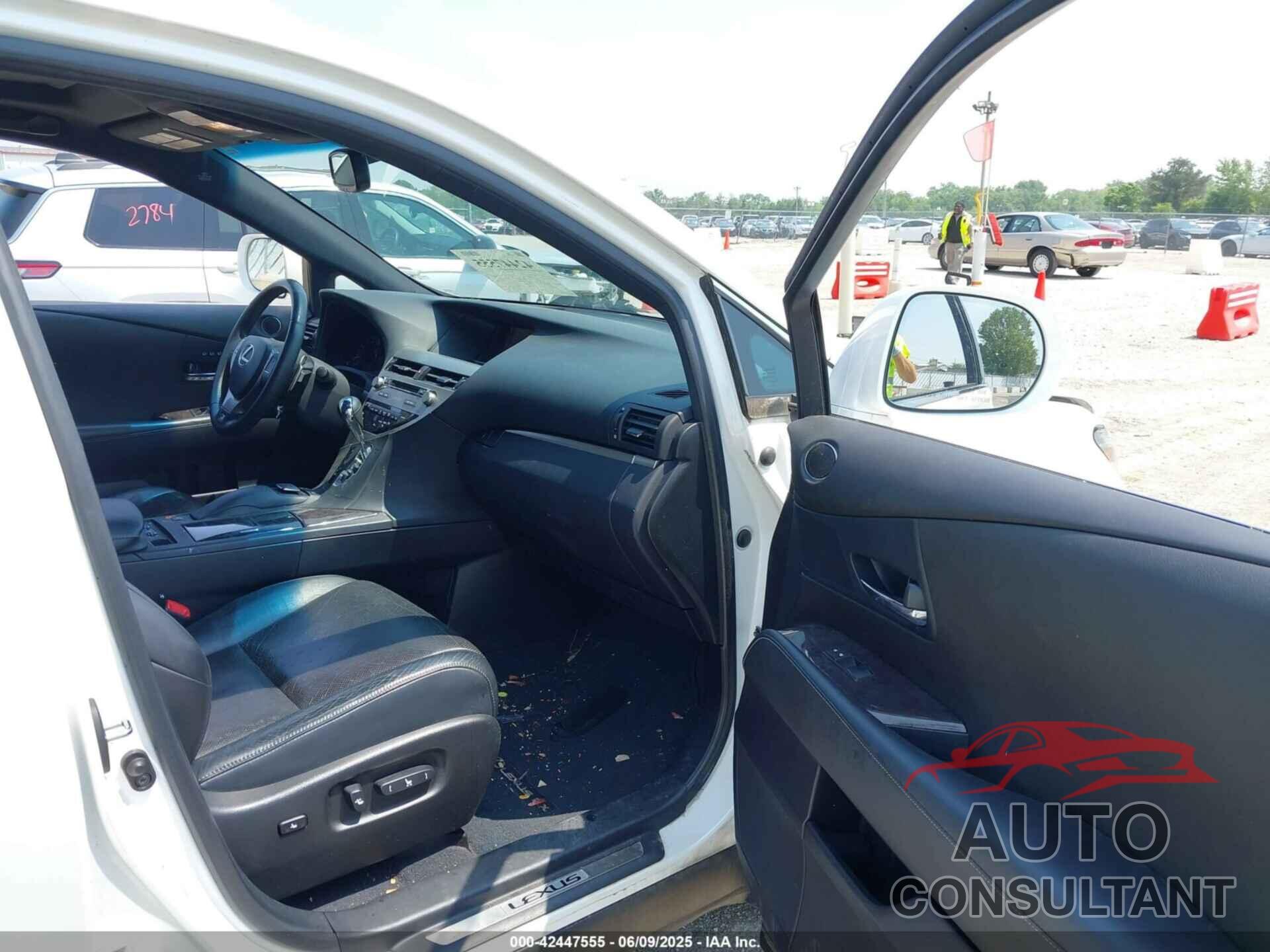 LEXUS RX 350 2013 - 2T2BK1BA9DC171027