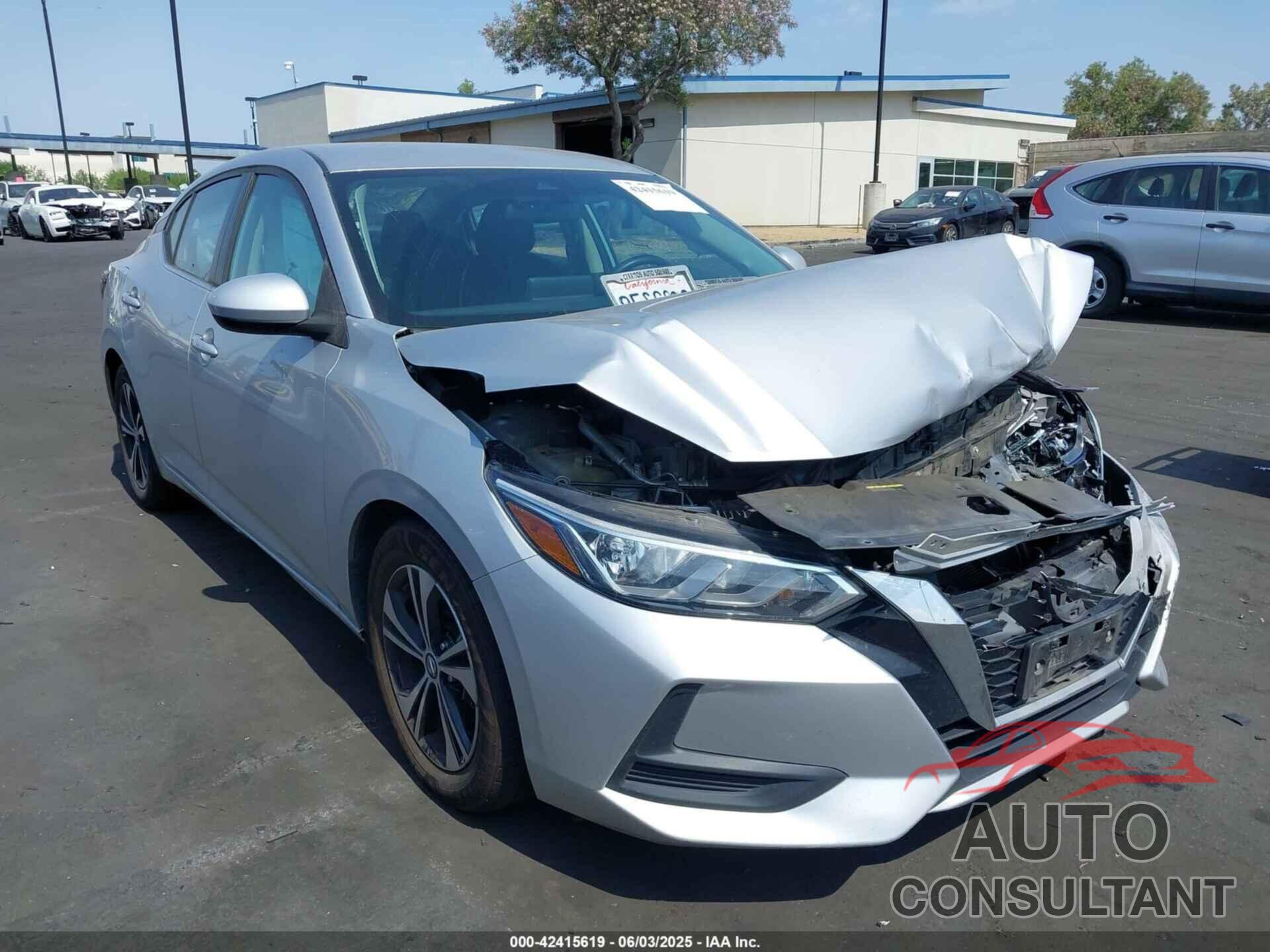 NISSAN SENTRA 2021 - 3N1AB8CV7MY252766