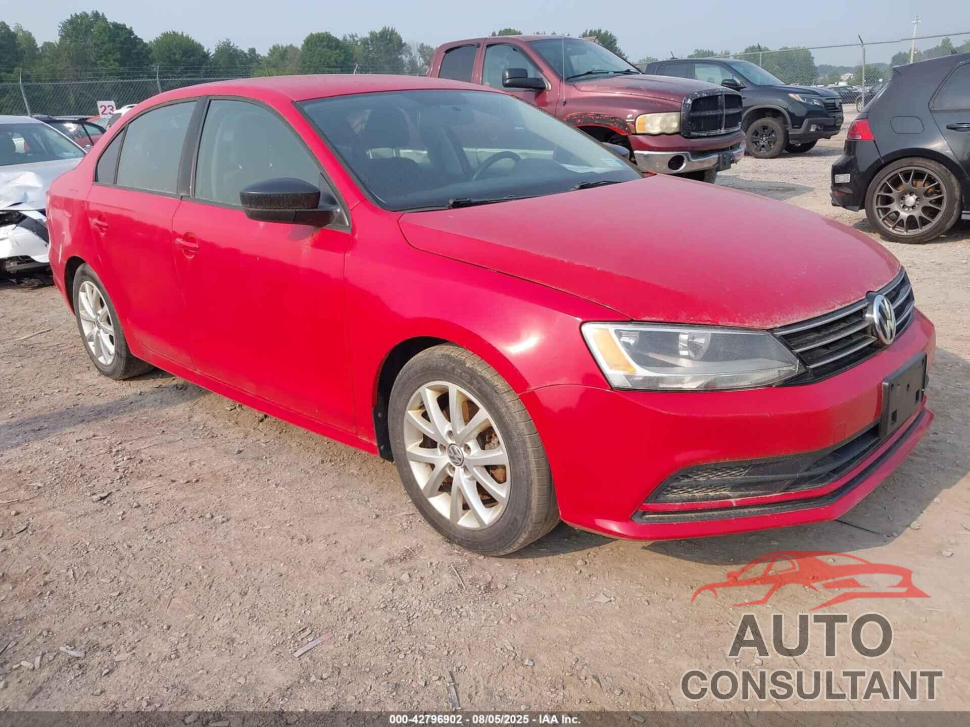 VOLKSWAGEN JETTA 2015 - 3VWD17AJ6FM330338