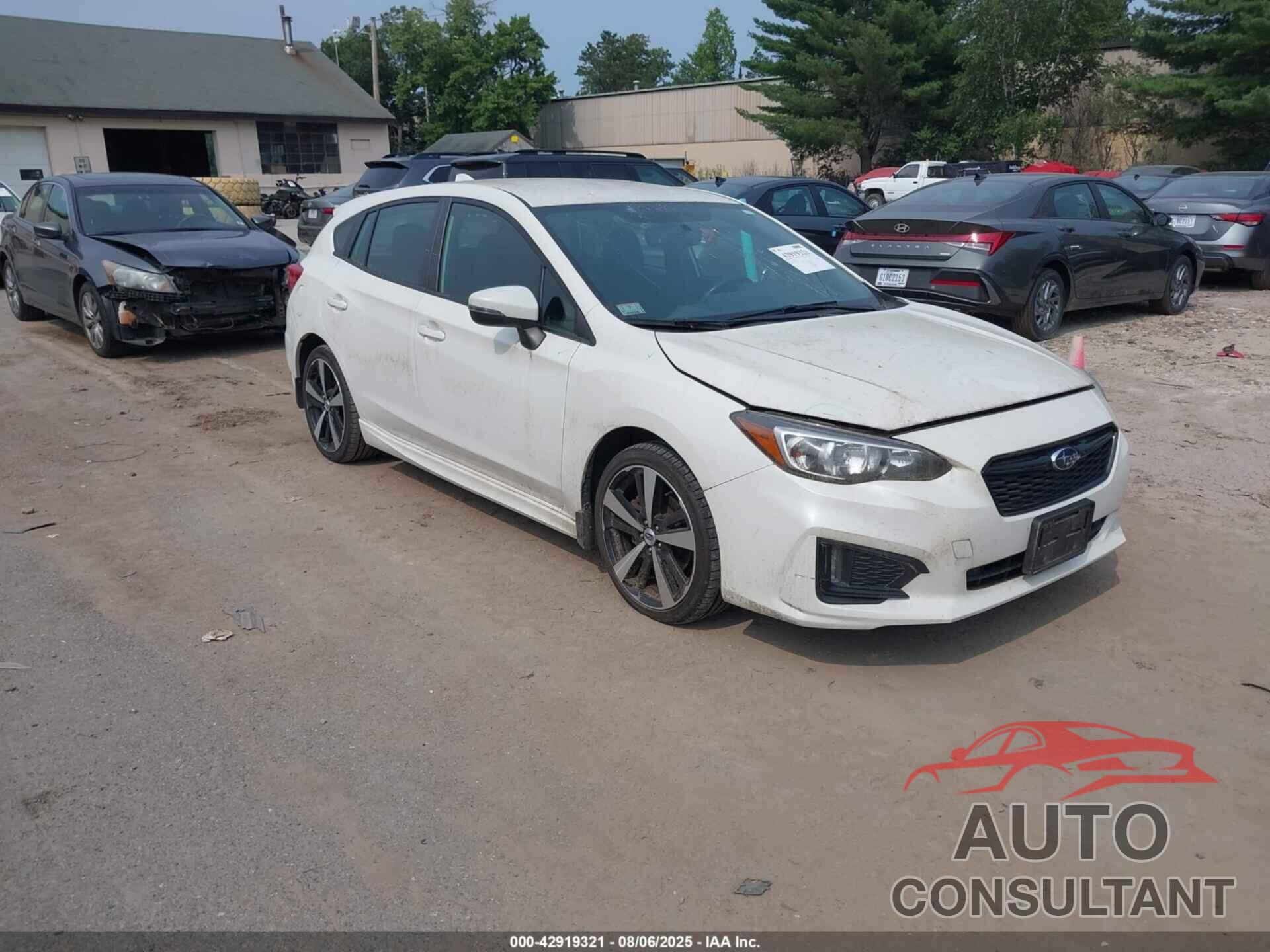 SUBARU IMPREZA 2018 - 4S3GTAK68J3715704