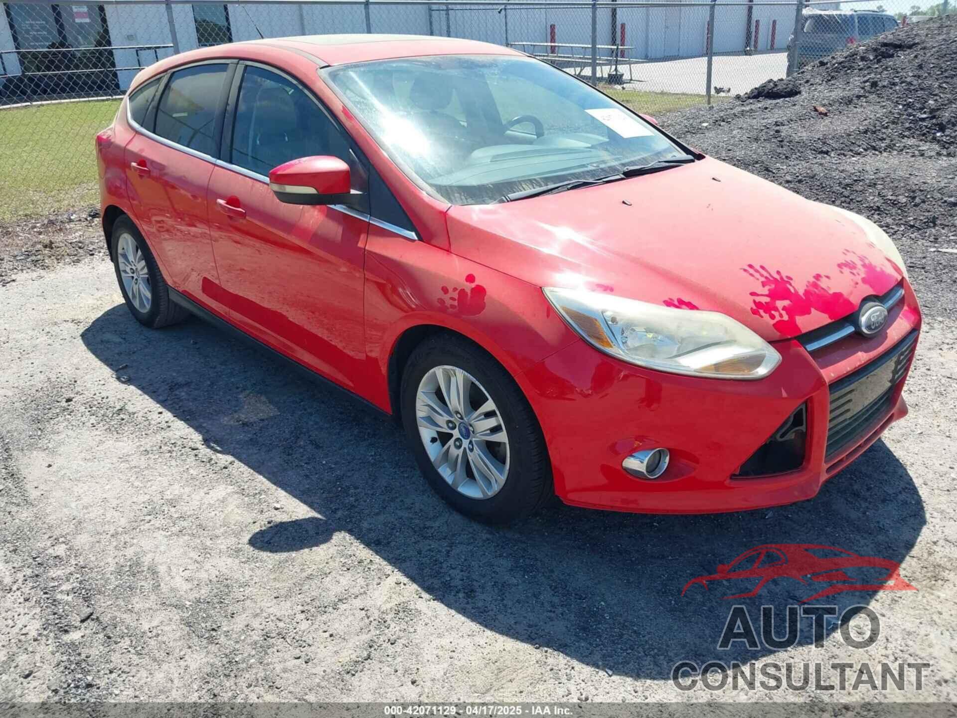 FORD FOCUS 2012 - 1FAHP3M22CL213780