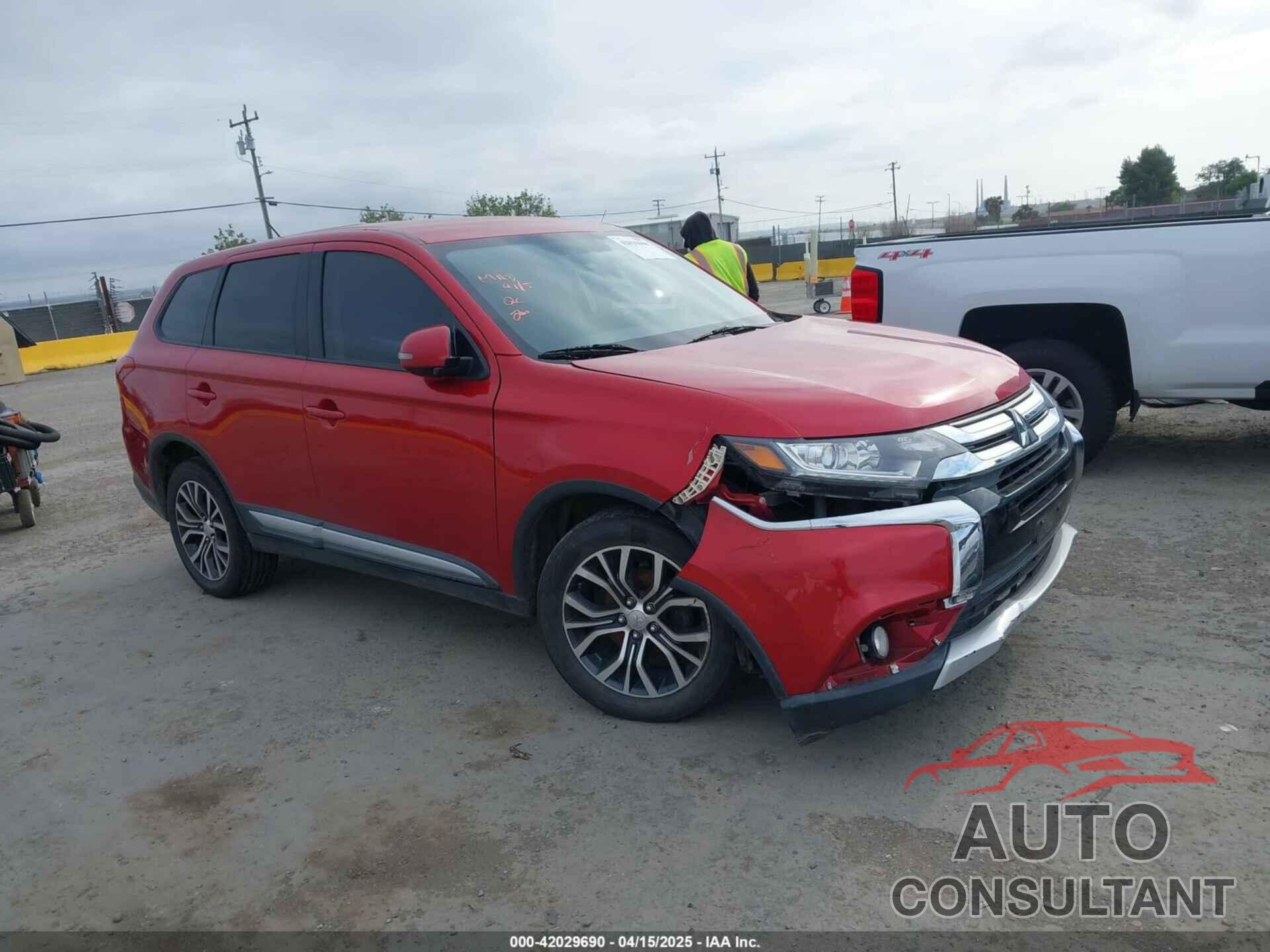 MITSUBISHI OUTLANDER 2016 - JA4AZ3A36GZ016921