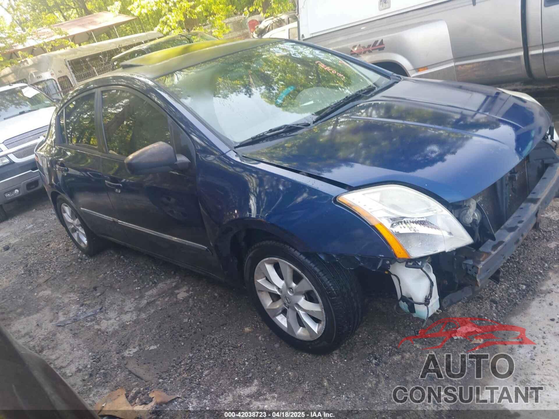 NISSAN SENTRA 2012 - 3N1AB6AP1CL634411