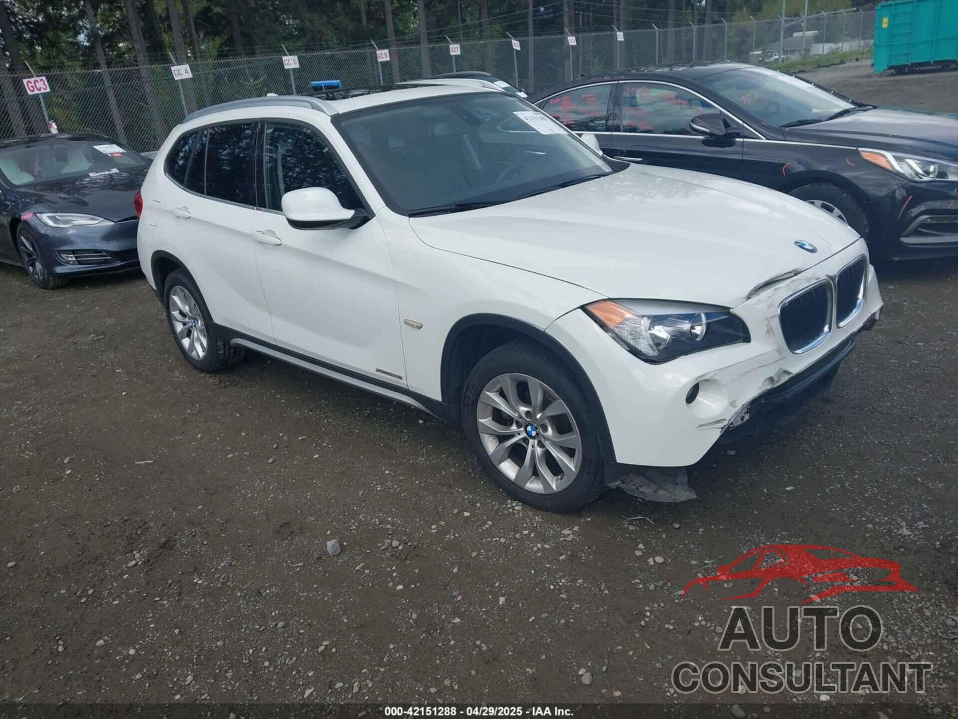 BMW X1 2012 - WBAVL1C54CVR80895