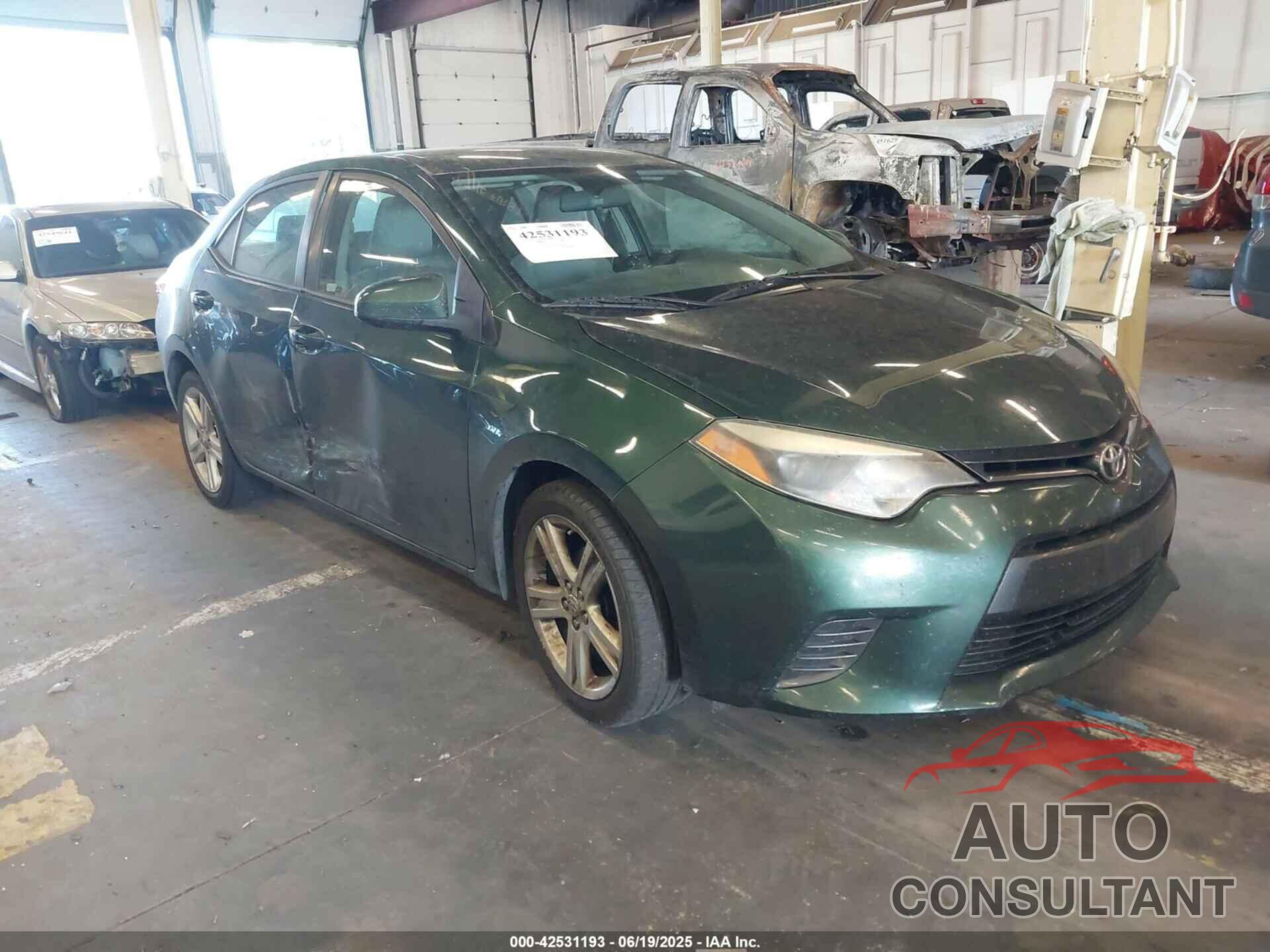 TOYOTA COROLLA 2016 - 2T1BPRHE2GC491065