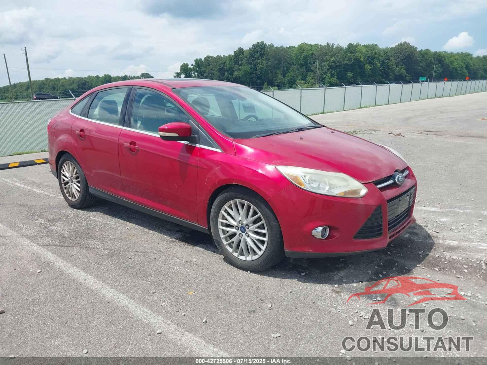 FORD FOCUS 2012 - 1FAHP3H25CL403163