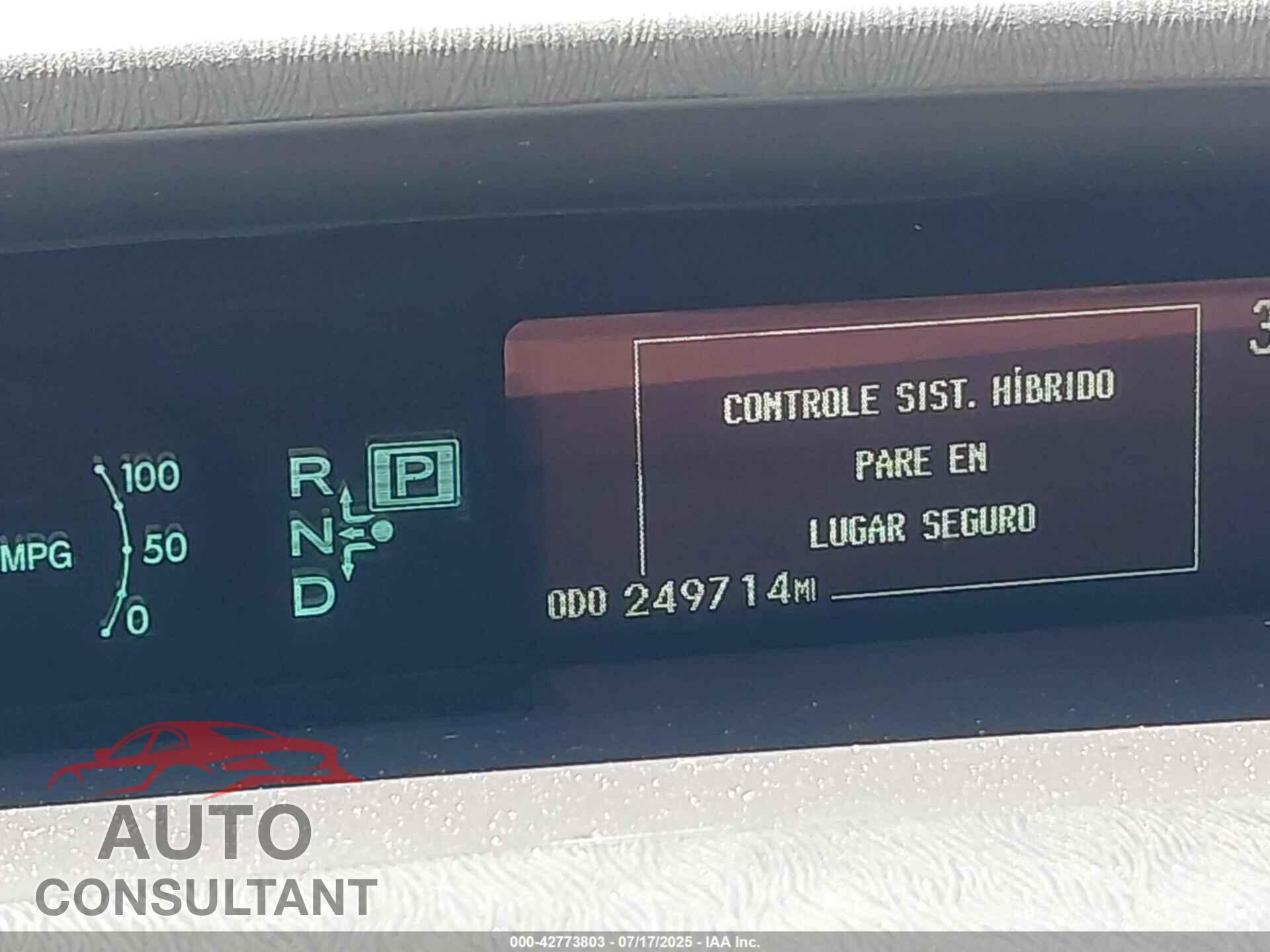 TOYOTA PRIUS 2012 - JTDKN3DU8C5451810