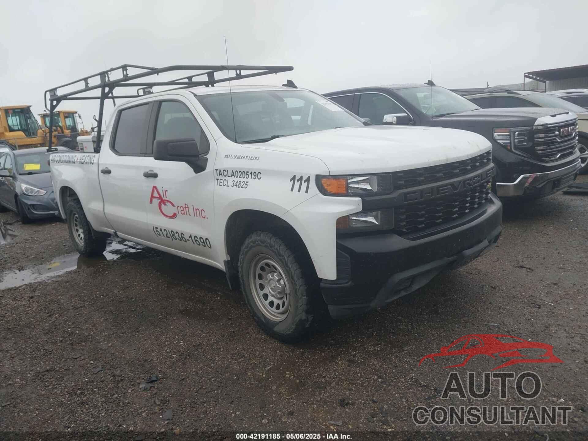 CHEVROLET SILVERADO 2021 - 3GCPWAEF7MG188534