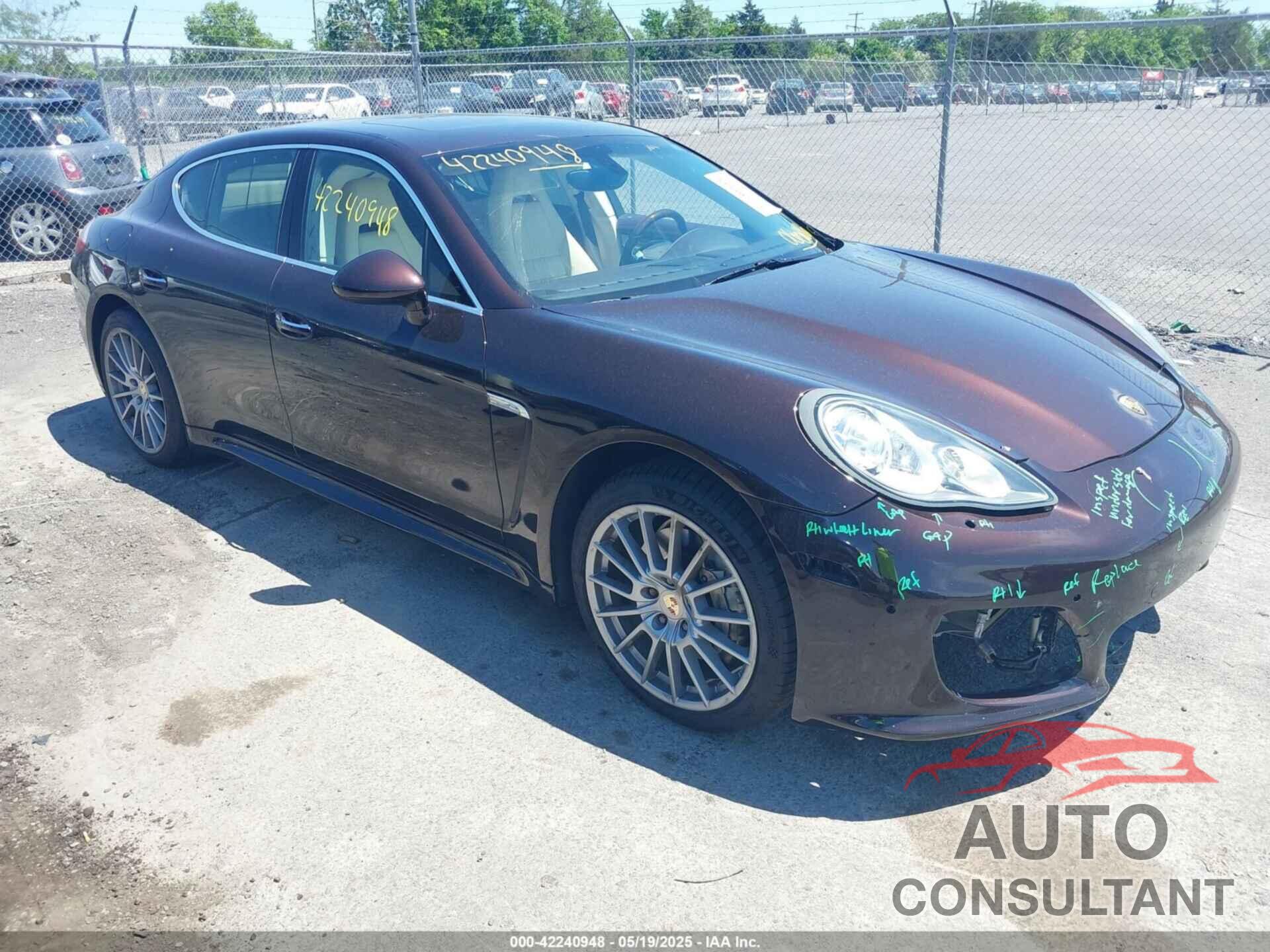 PORSCHE PANAMERA 2012 - WP0AB2A75CL060106