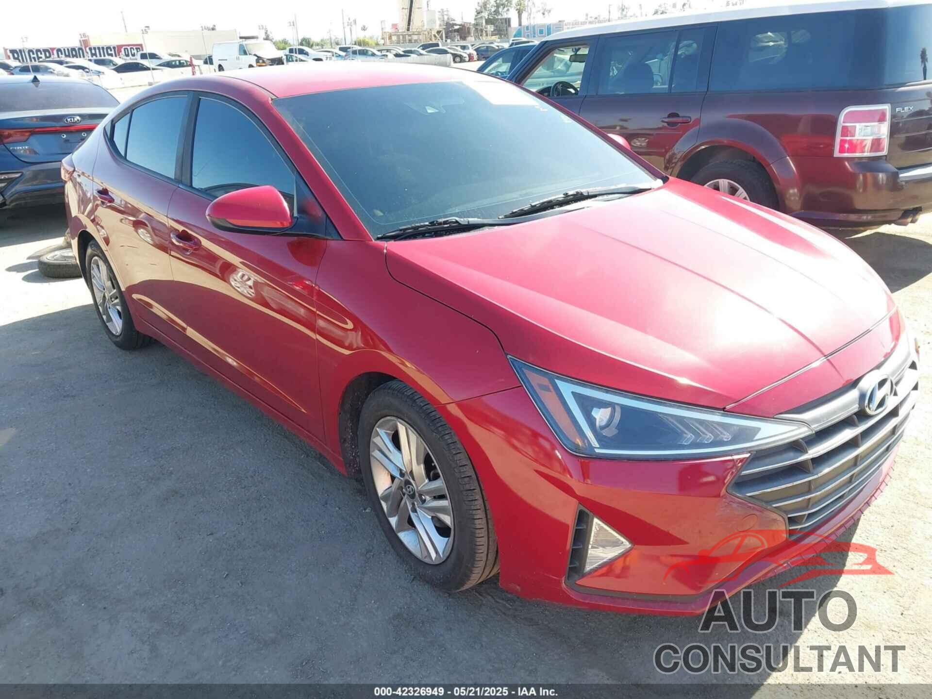 HYUNDAI ELANTRA 2019 - KMHD84LF5KU742399