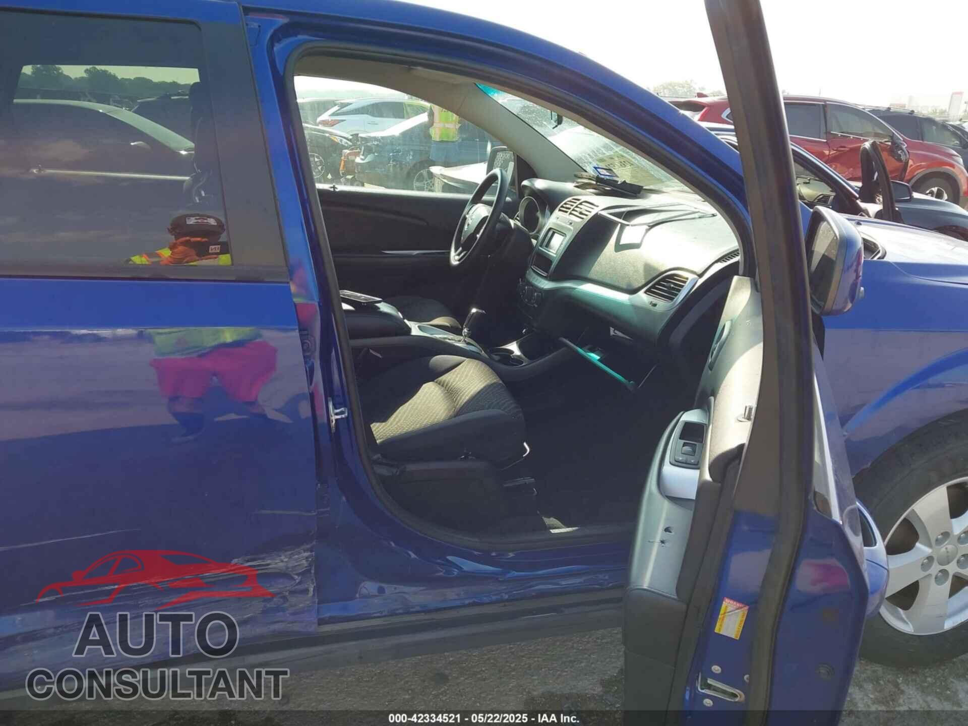 DODGE JOURNEY 2012 - 3C4PDCBG7CT361666