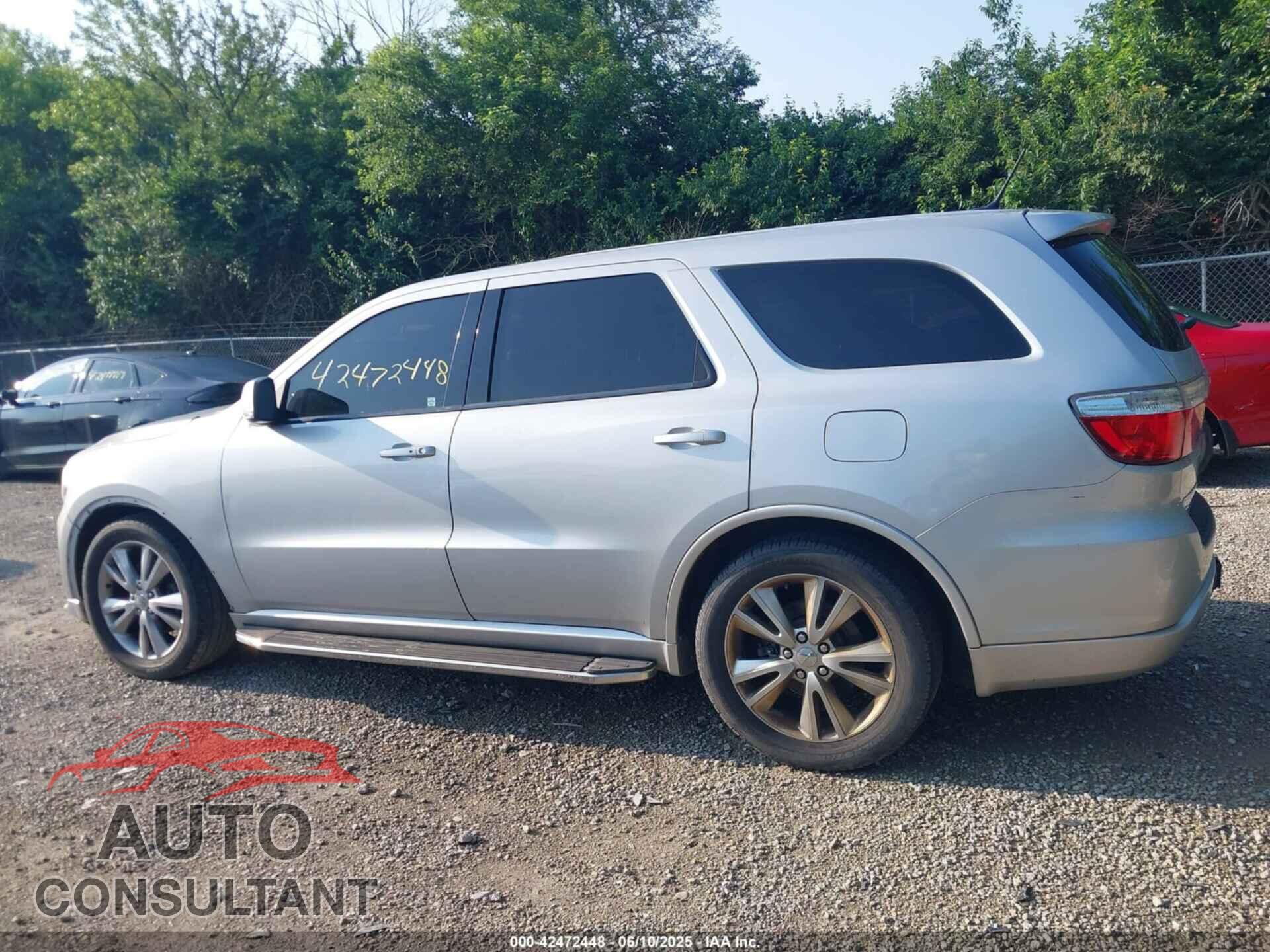DODGE DURANGO 2012 - 1C4SDJCT3CC308629