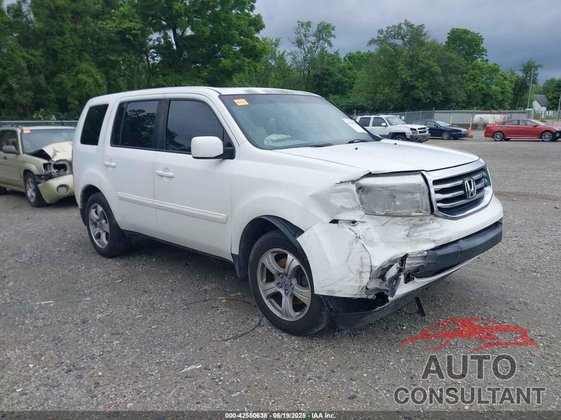 HONDA PILOT 2015 - 5SNYF4H50SB074845