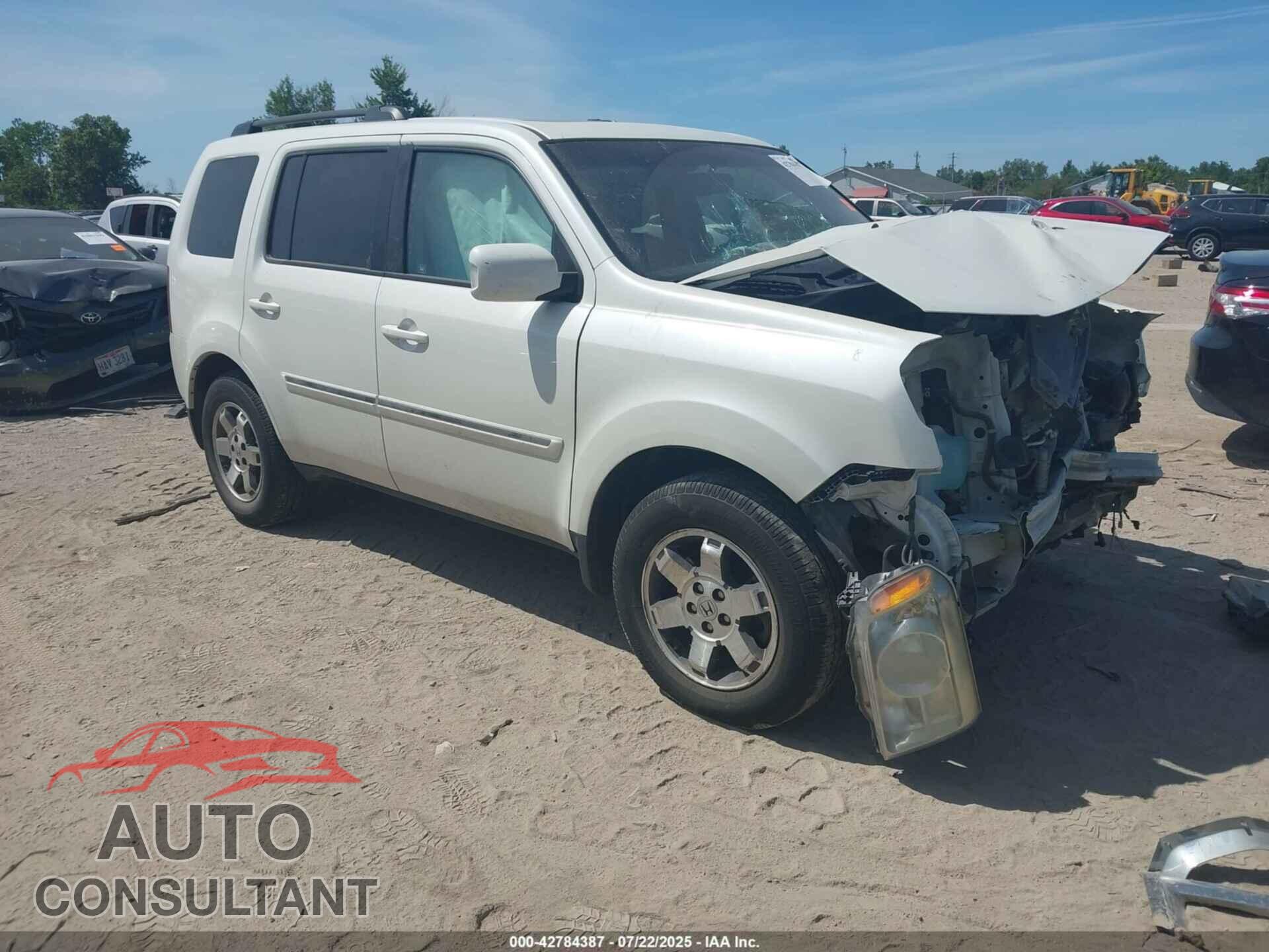 HONDA PILOT 2011 - 5FNYF4H99BB064053