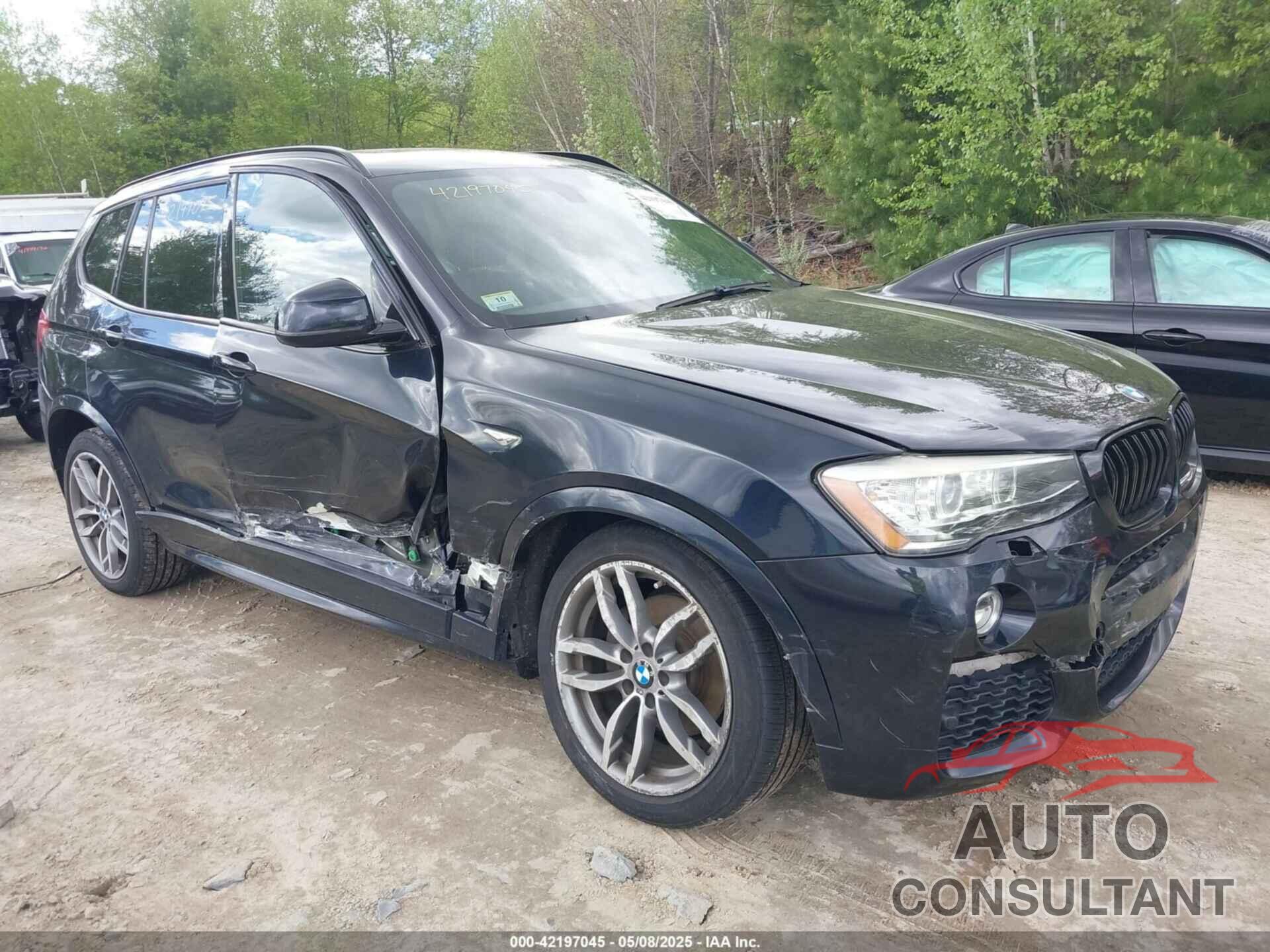 BMW X3 2016 - 5UXWX7C59G0R16920