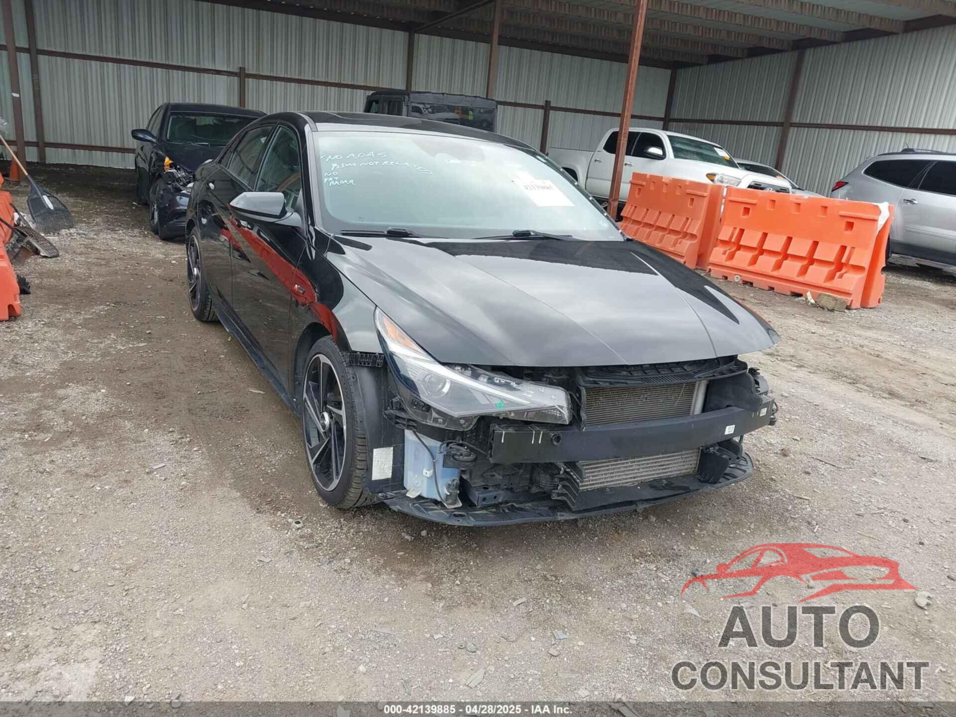 HYUNDAI ELANTRA 2022 - KMHLR4AF4NU267277
