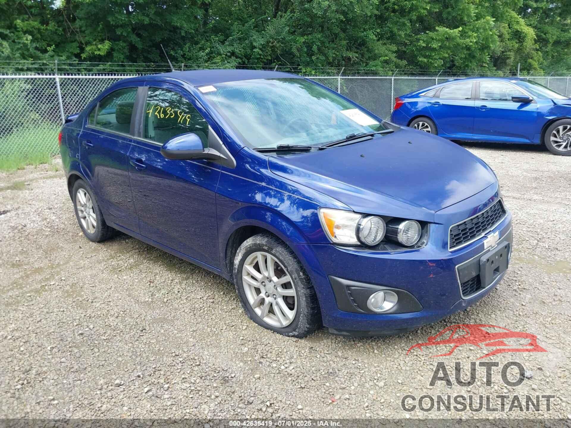 CHEVROLET SONIC 2014 - 1G1JC5SH0E4141624