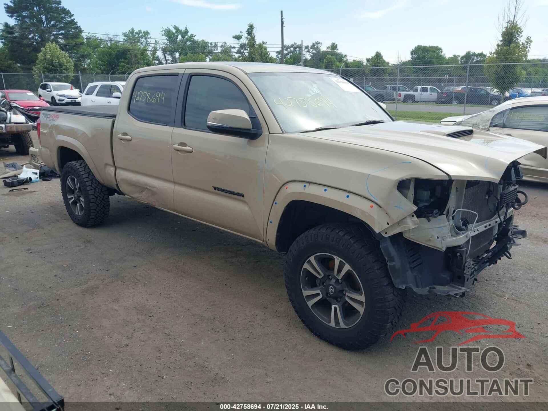 TOYOTA TACOMA 2017 - 5TFDZ5BN7HX024795
