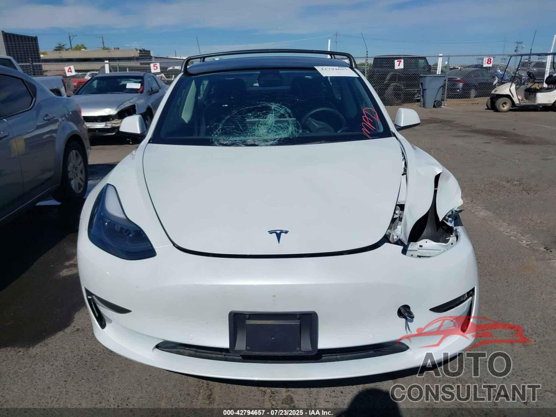 TESLA MODEL 3 2022 - 5YJ3E1EB3NF299846
