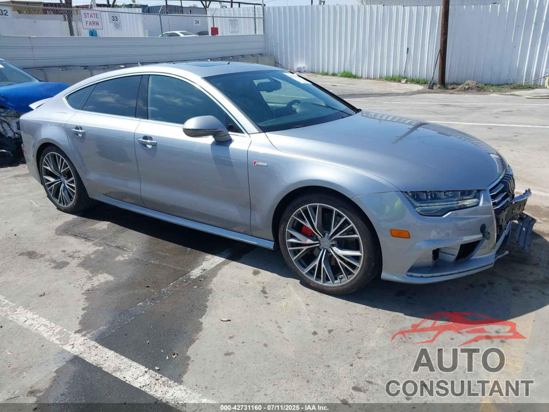AUDI A7 2016 - WAUWGAFC6GN162643
