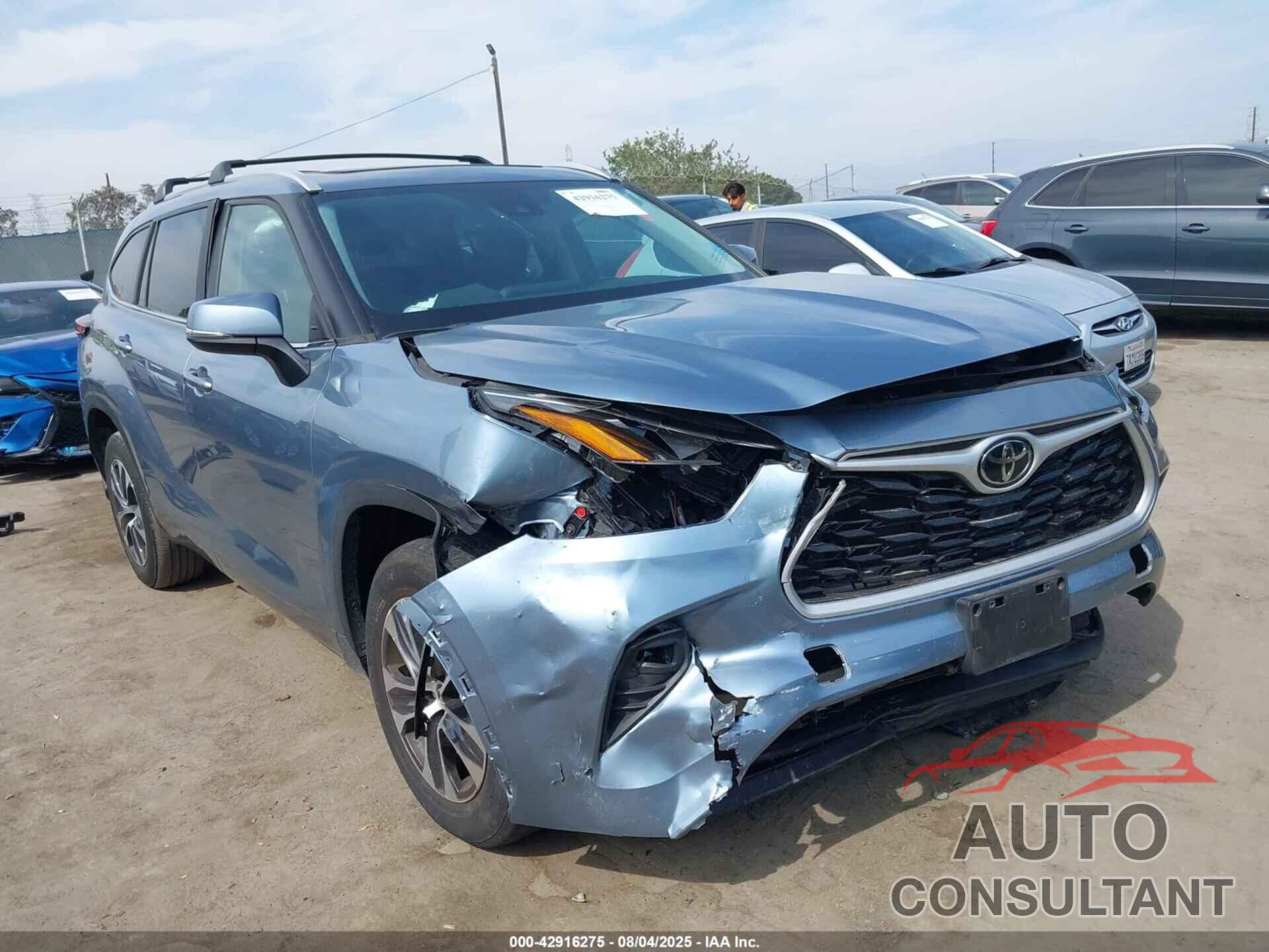 TOYOTA HIGHLANDER 2023 - 5TDKDRAH7PS003927