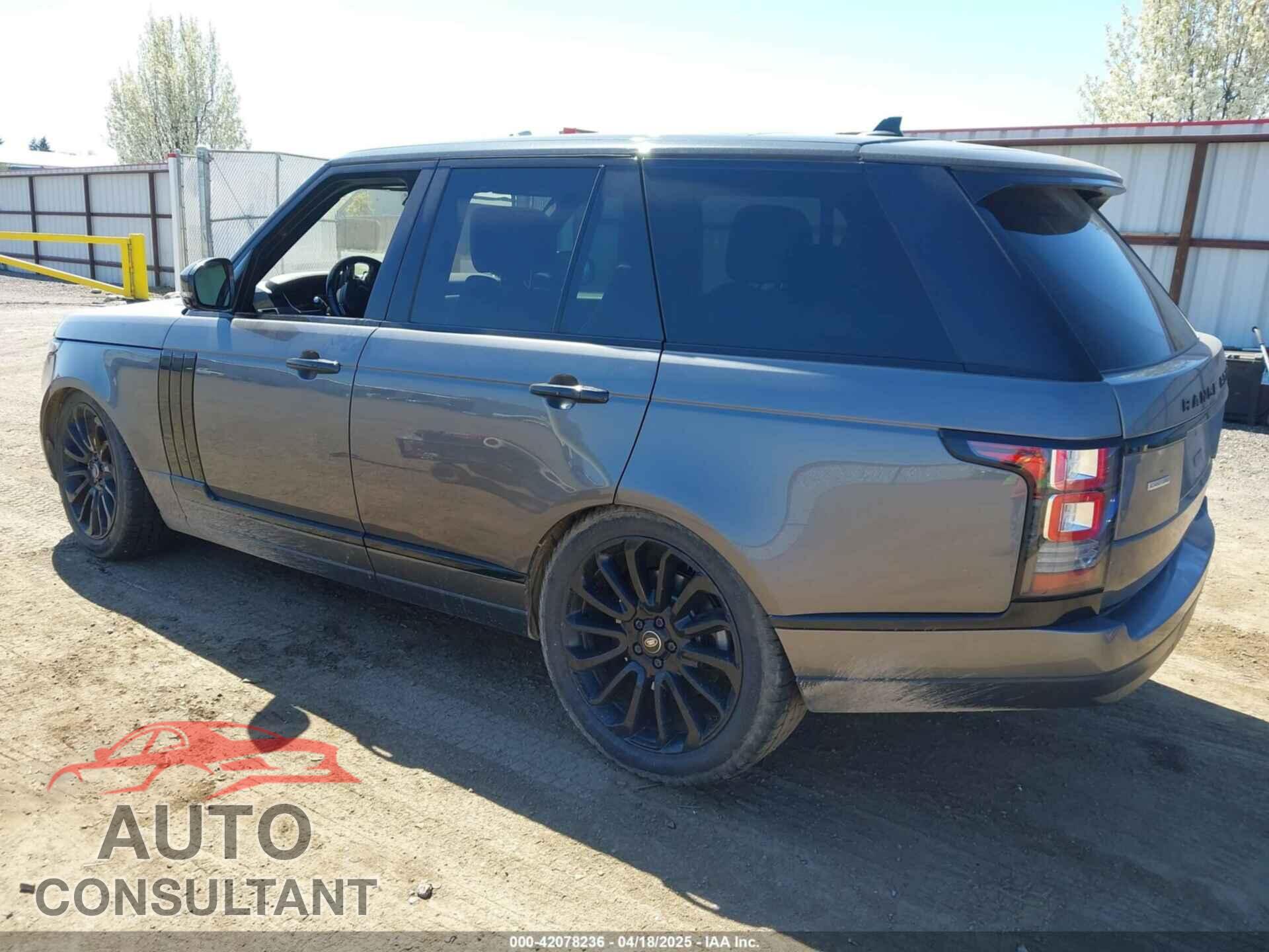 LAND ROVER RANGE ROVER 2016 - SALGS2EF0GA250885