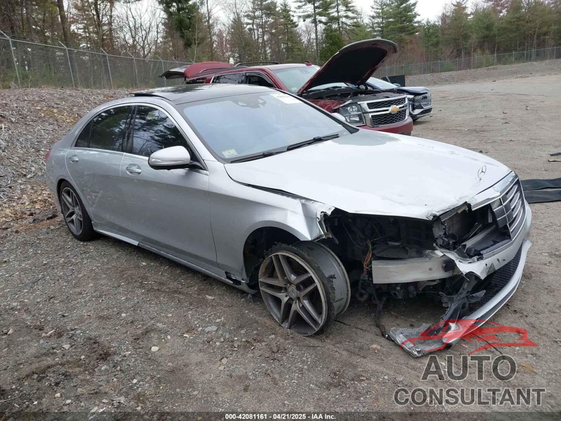 MERCEDES-BENZ S 550 2016 - WDDUG8FB5GA262241
